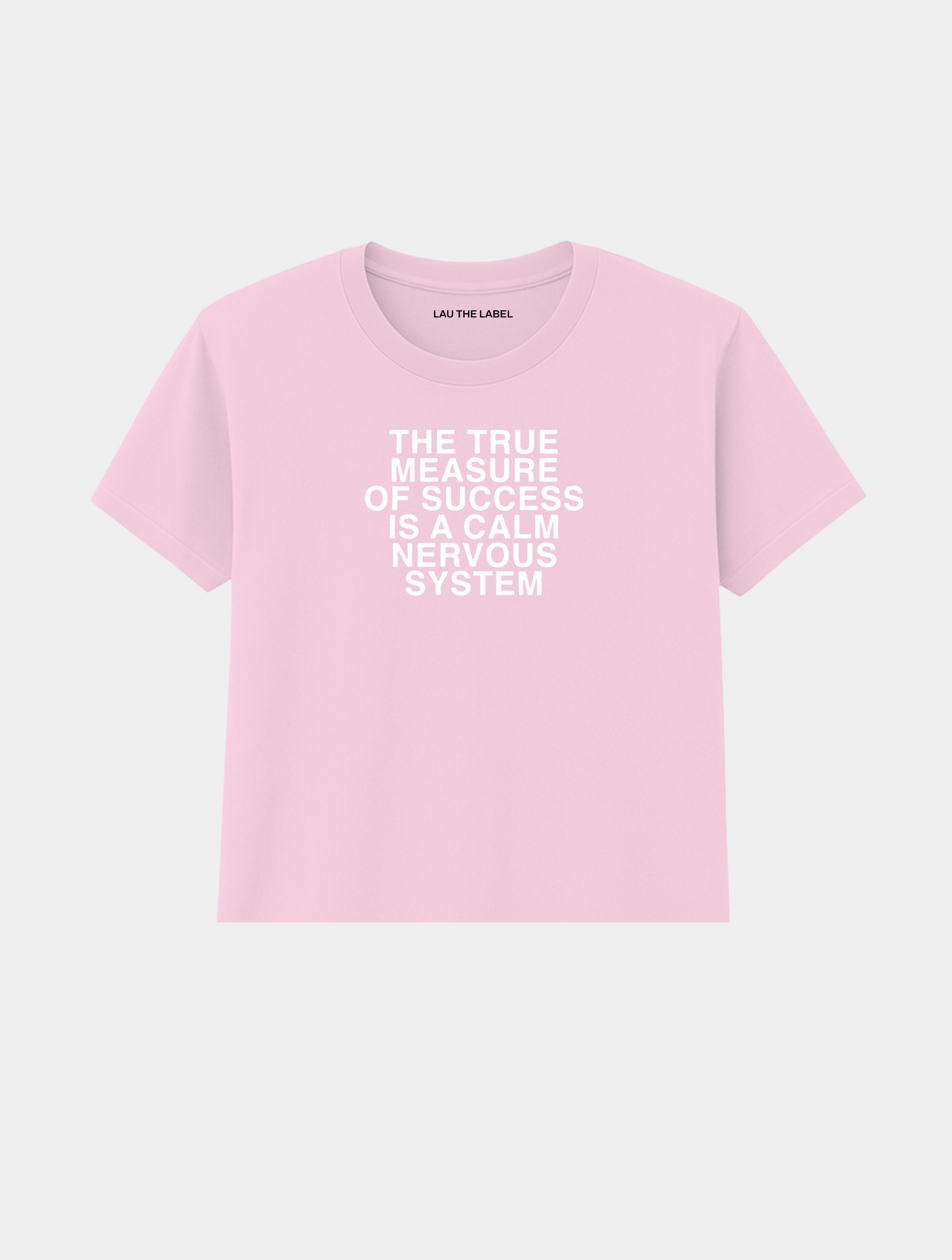 CALM NERVOUS SYSTEM BABY CROPPED TEE