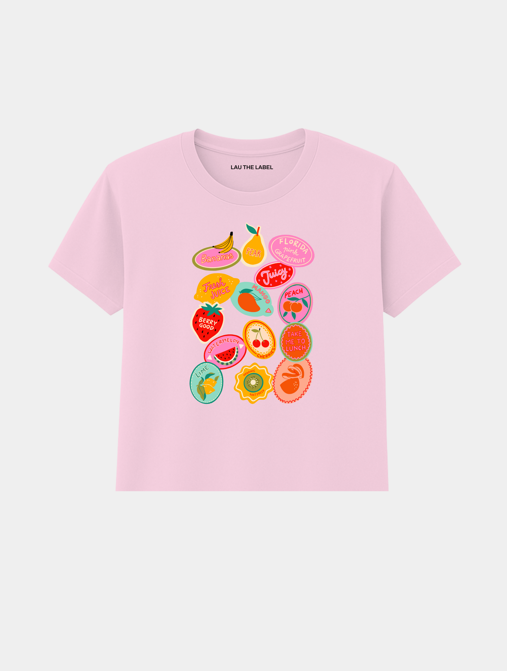 FRUIT MARKET BABY CROPPED TEE