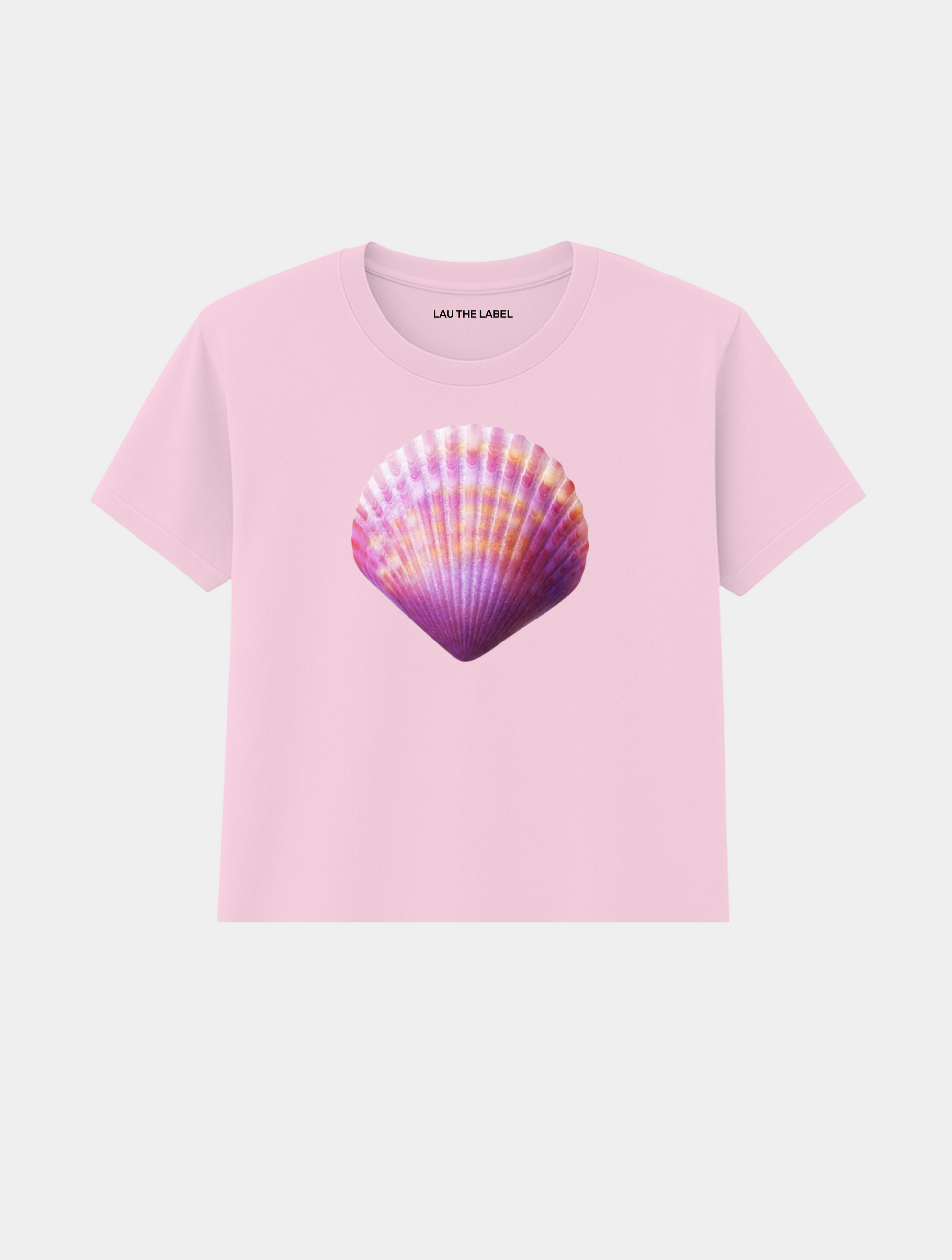 SEA SHELL BABY CROPPED TEE