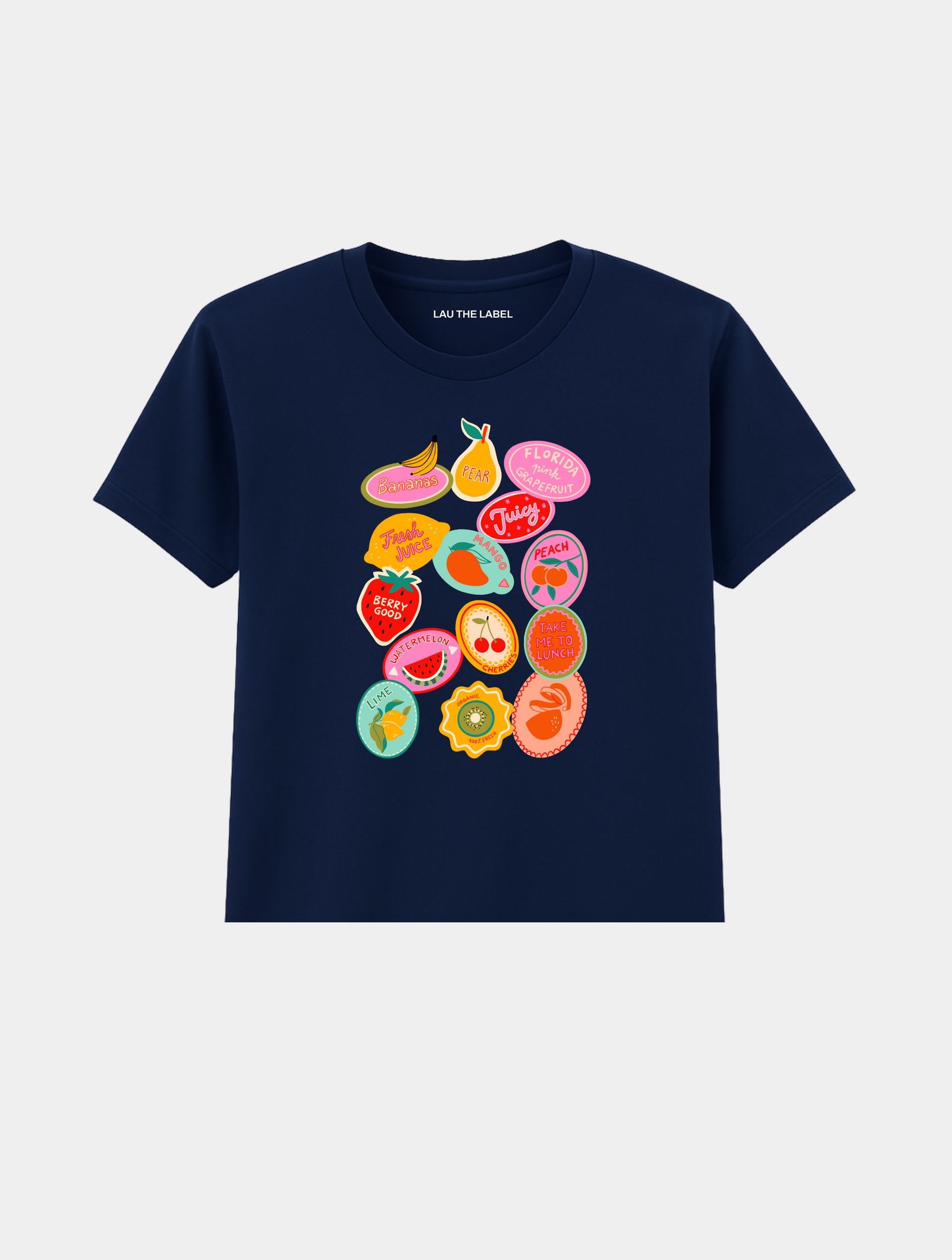 FRUIT MARKET BABY CROPPED TEE