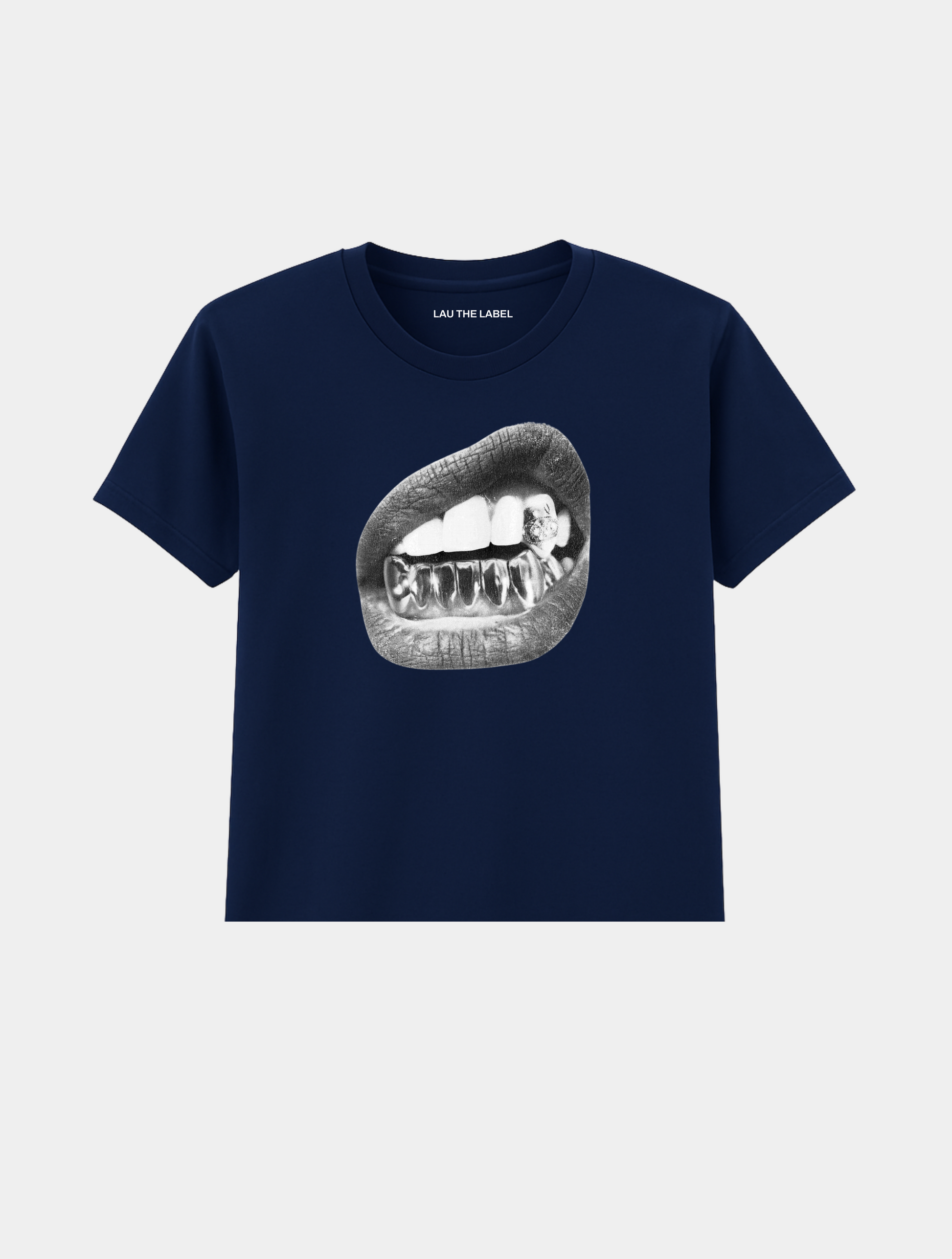 LIPS BABY CROPPED TEE