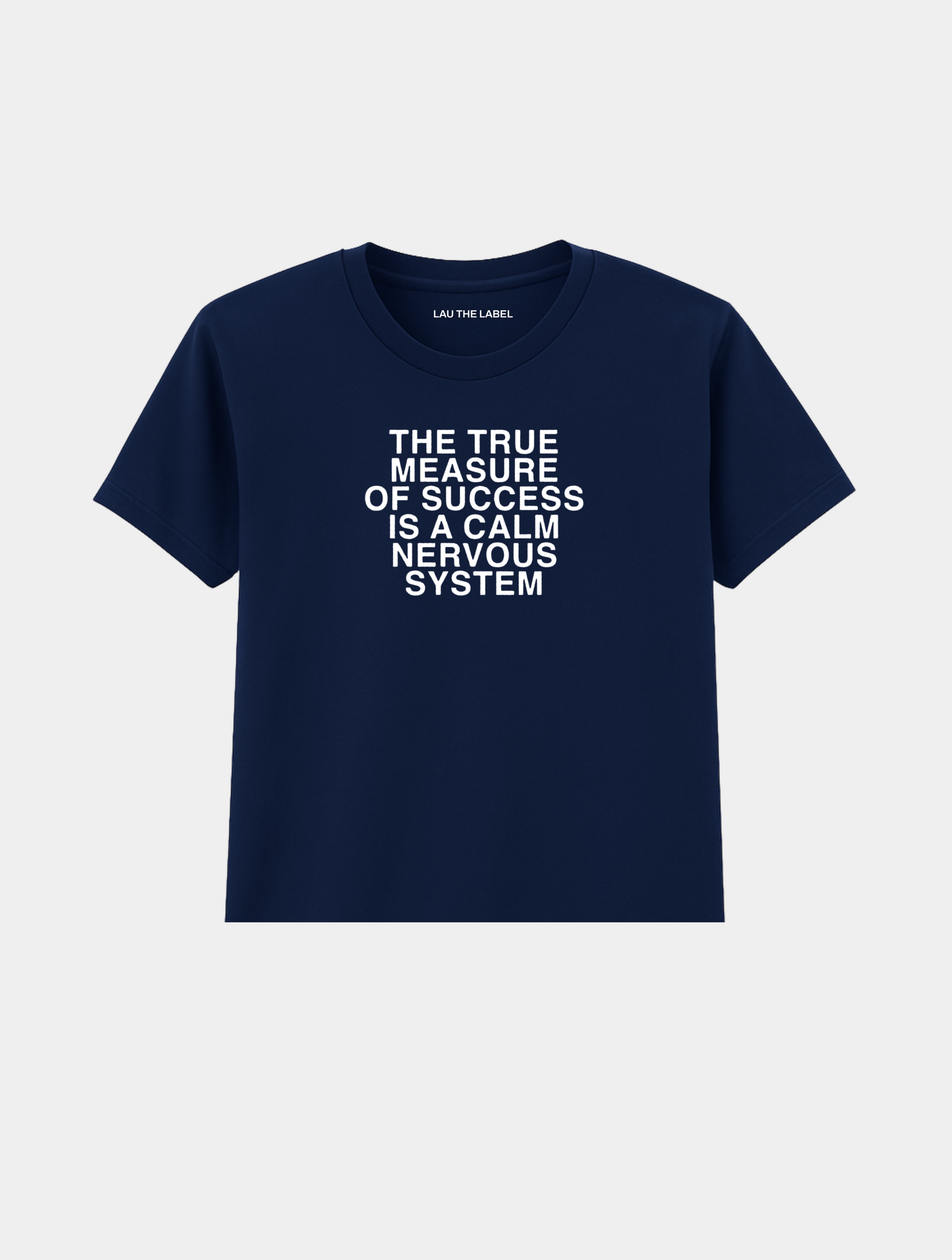 CALM NERVOUS SYSTEM BABY CROPPED TEE