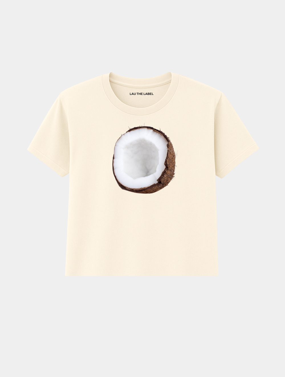 COCONUT BABY CROPPED TEE