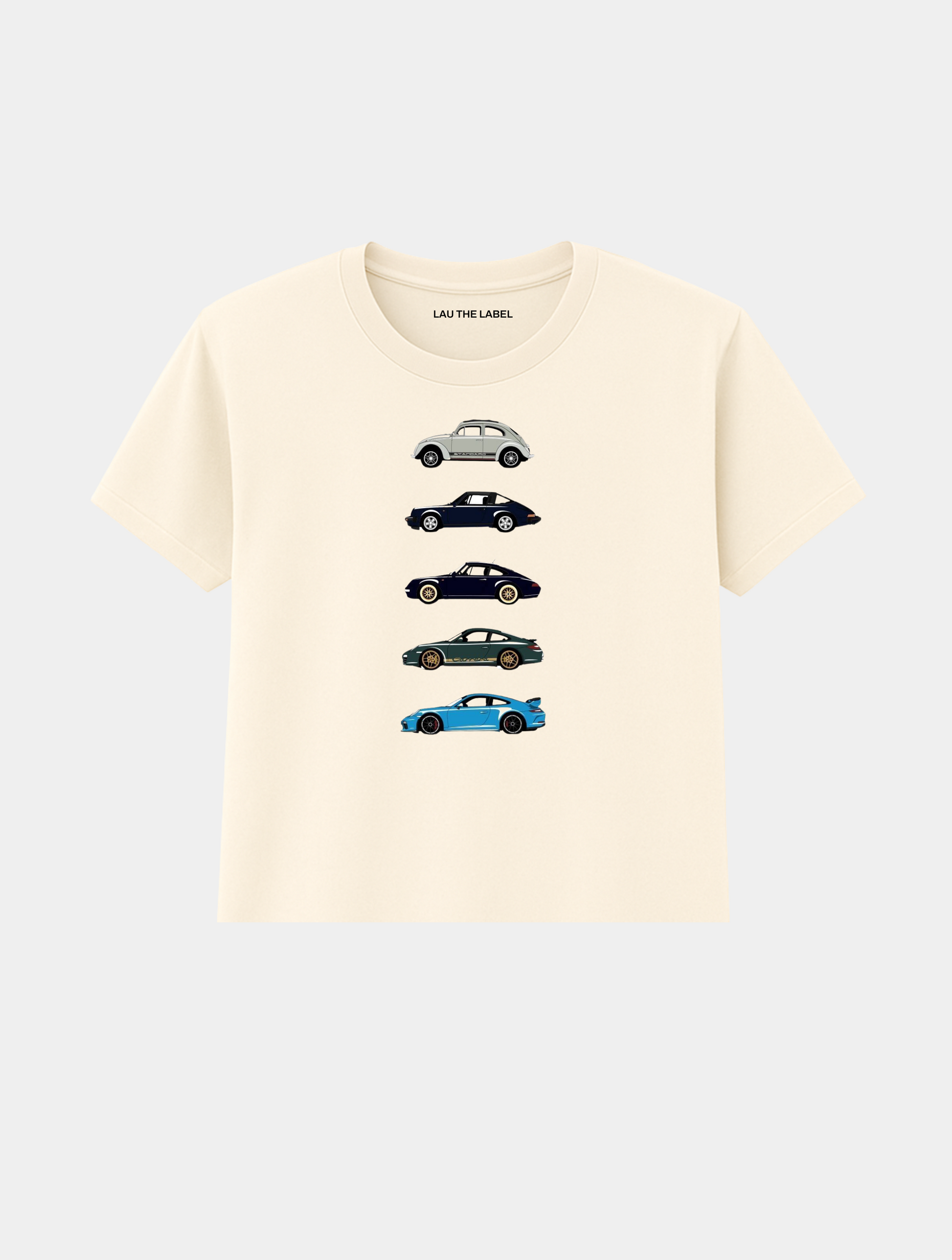 CARS BABY CROPPED TEE