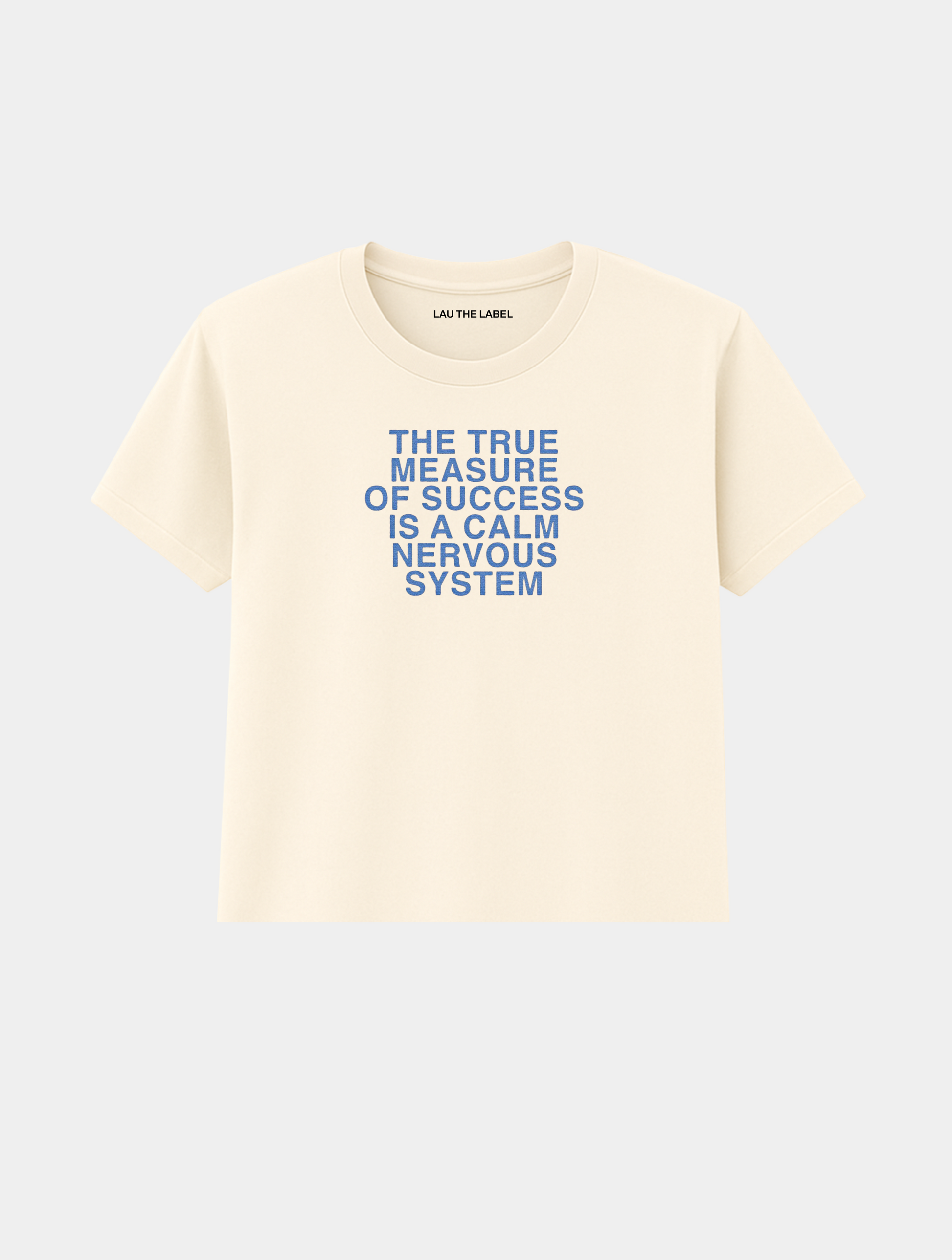 CALM NERVOUS SYSTEM BABY CROPPED TEE