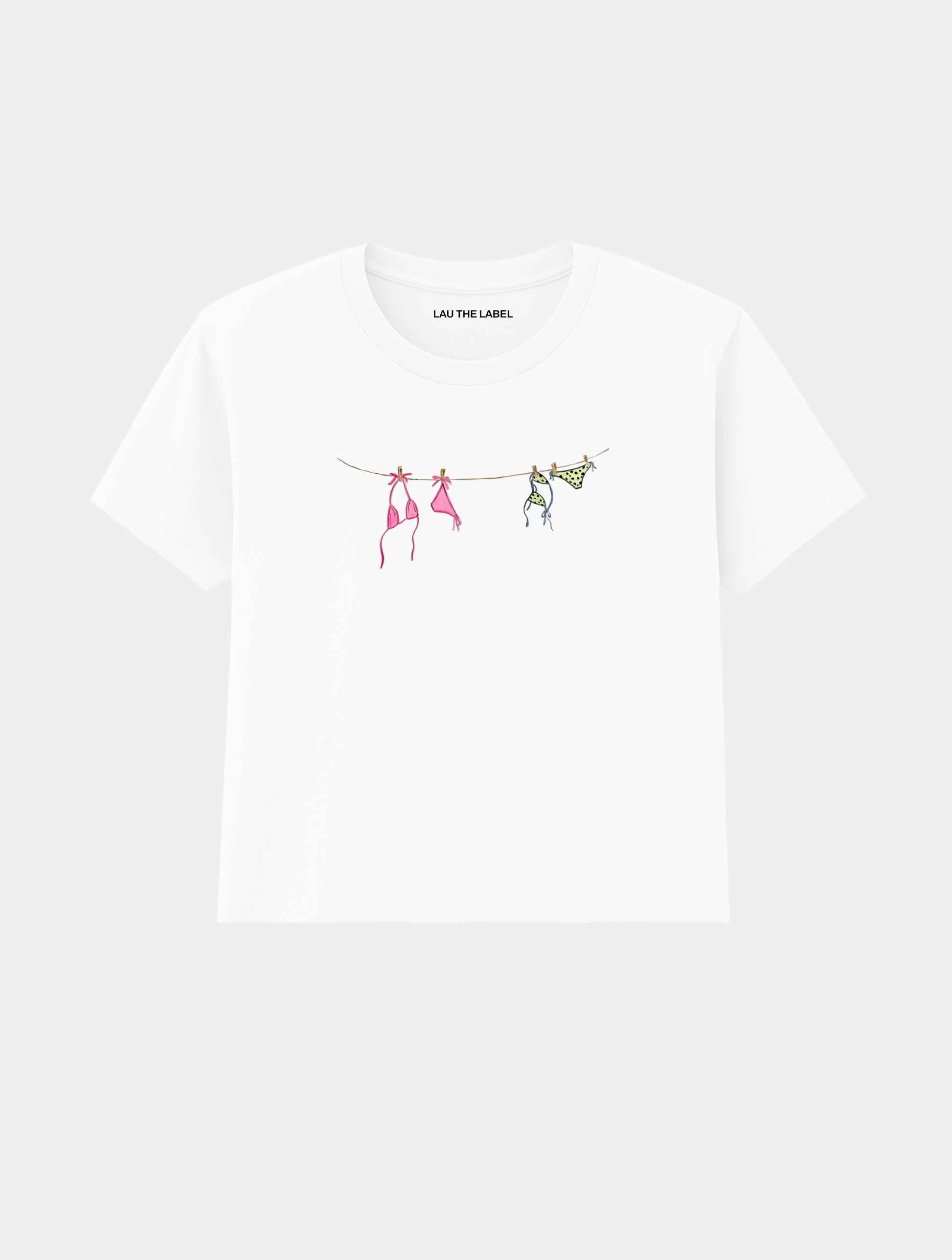 BIKINI BABY CROPPED TEE