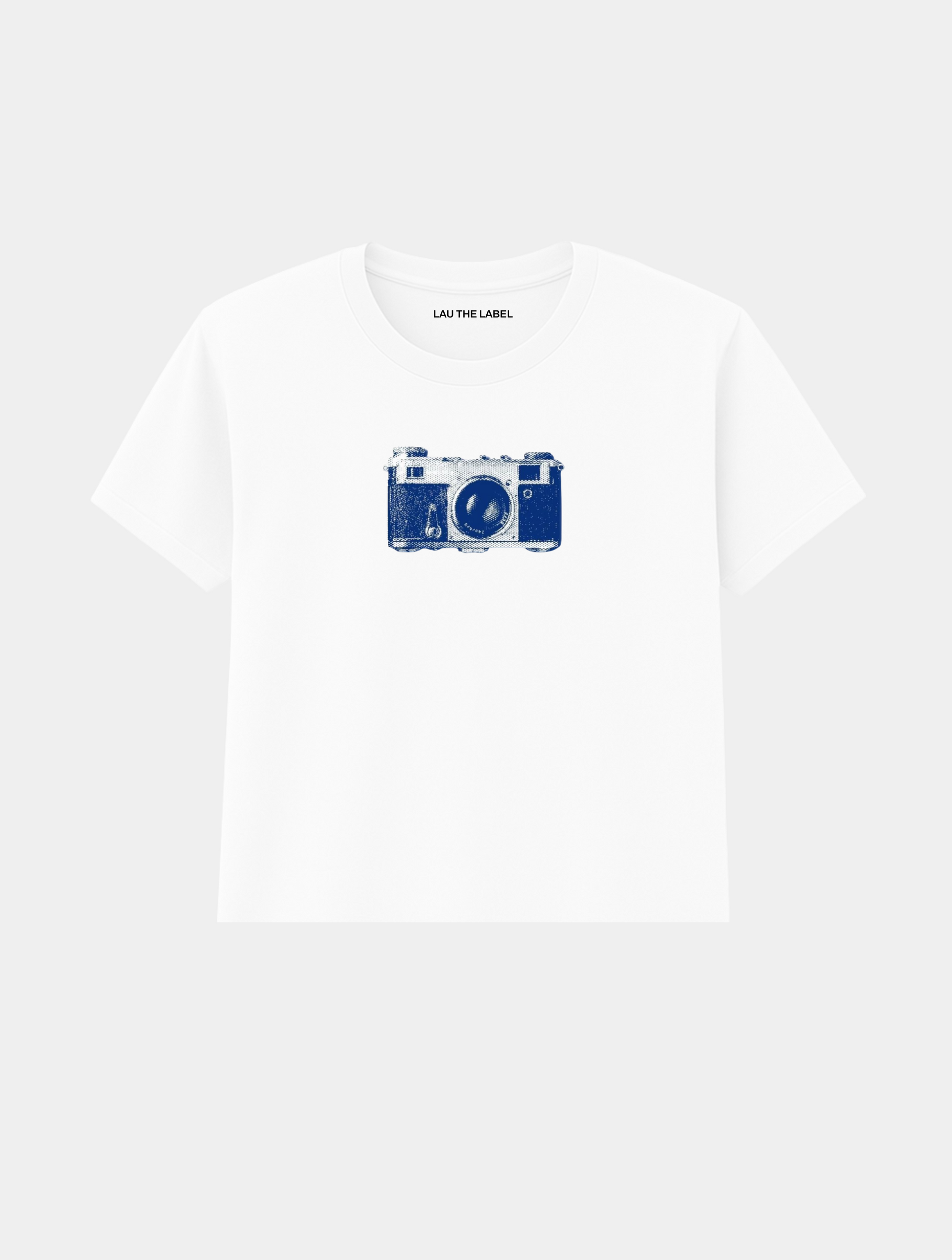 CAMERA BABY CROPPED TEE