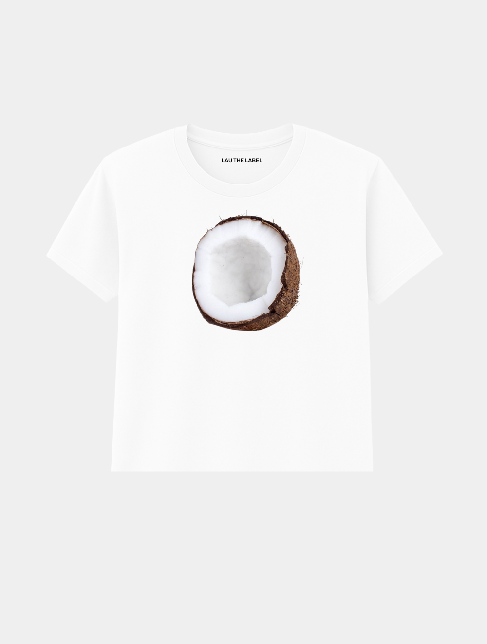 COCONUT BABY CROPPED TEE