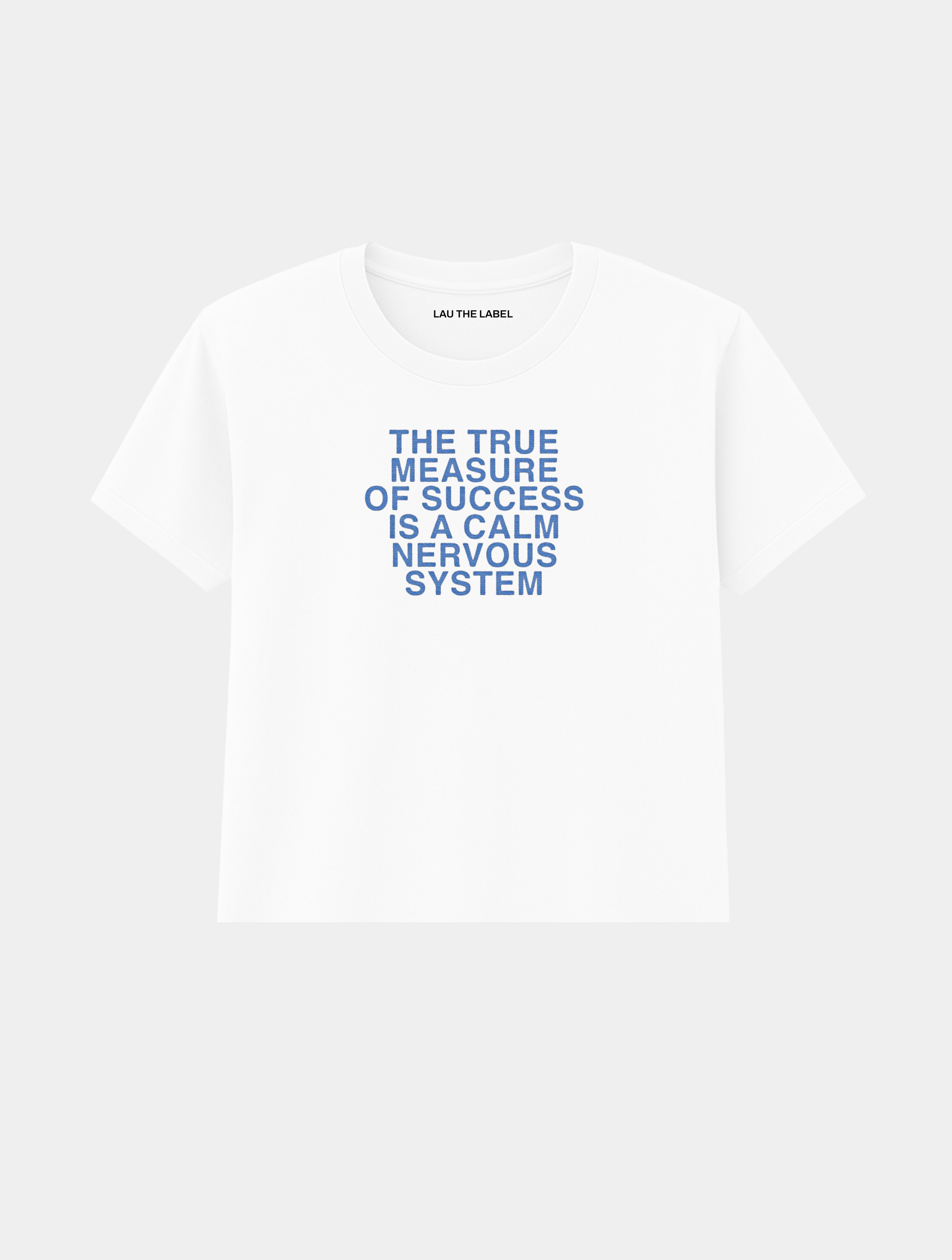 CALM NERVOUS SYSTEM BABY CROPPED TEE