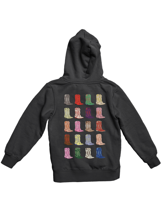 COWBOY BOOTS HOODIE