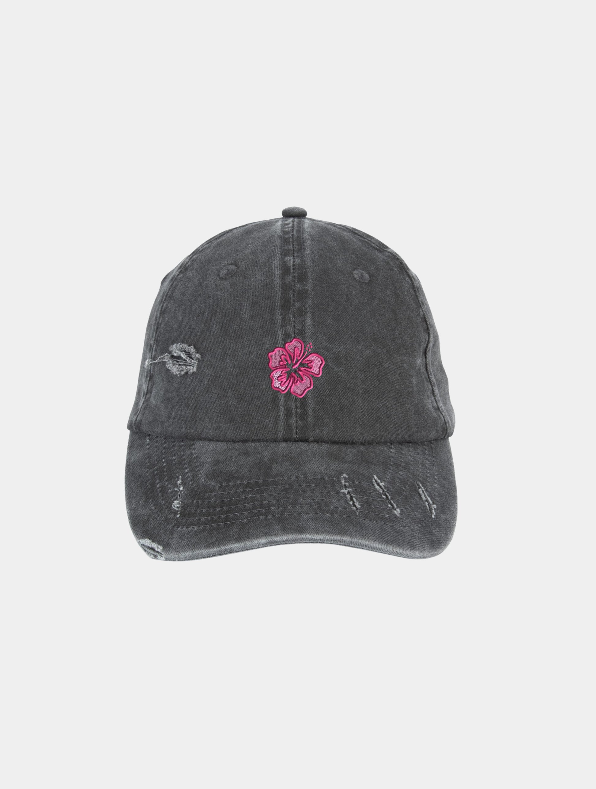 HIBISCUS FLOWER WASHED CAP