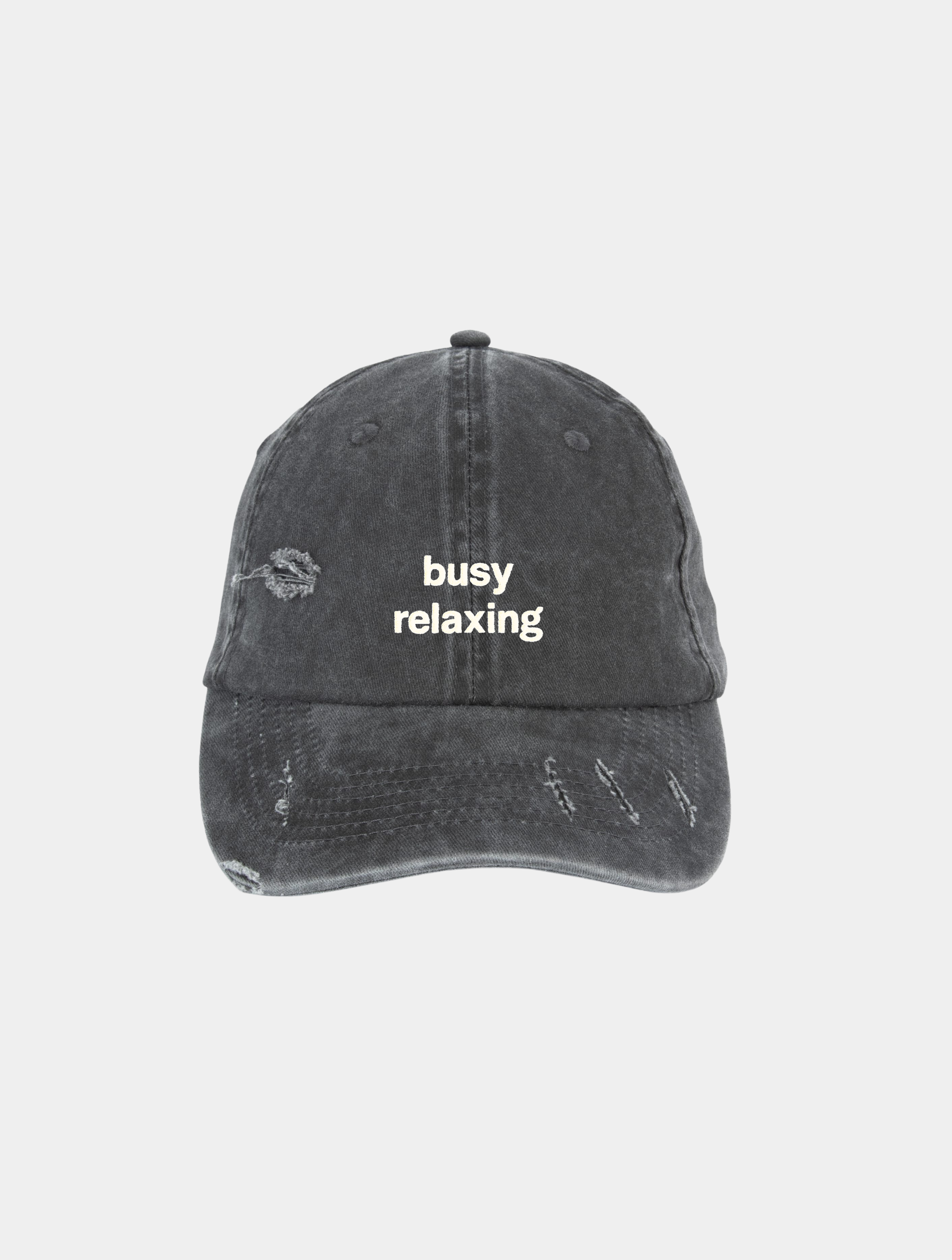 BUSY RELAXING WASHED CAP