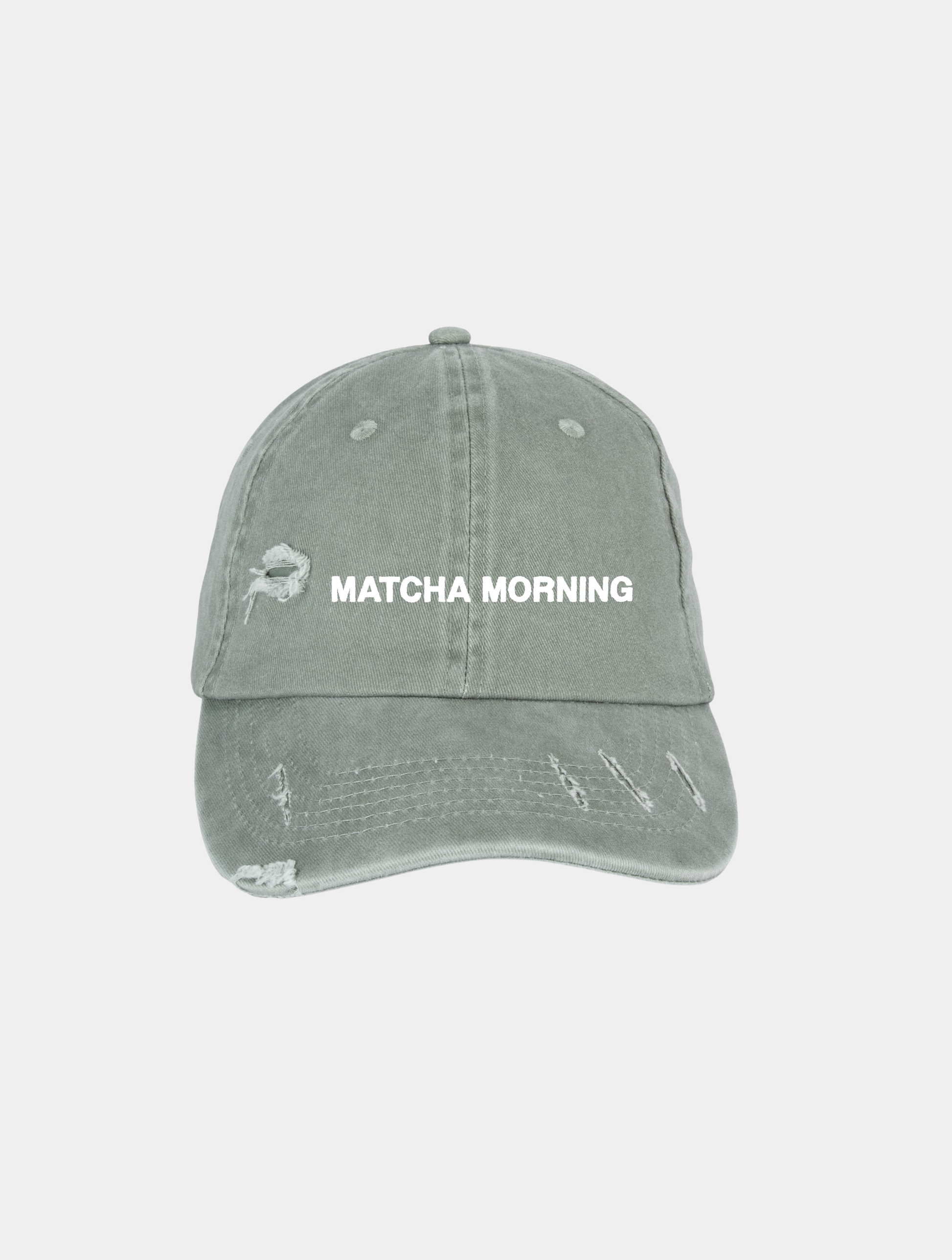 MATCHA MORNING WASHED CAP