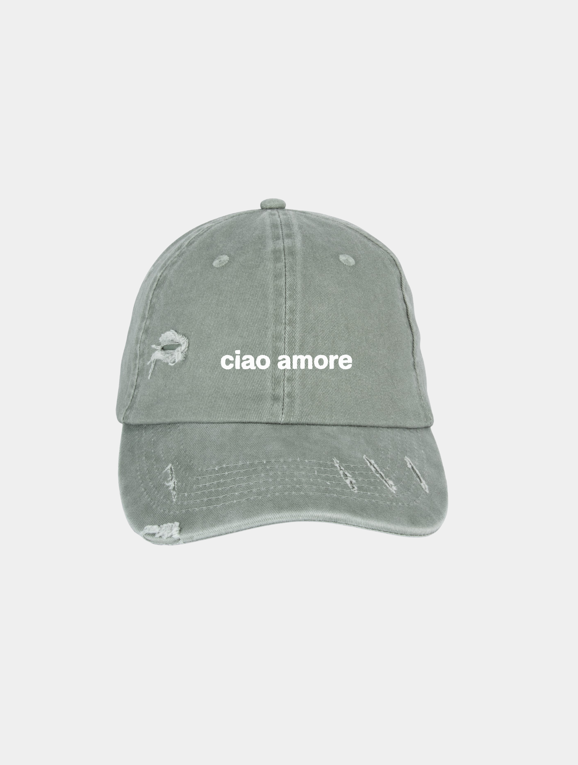 CIAO AMORE WASHED CAP