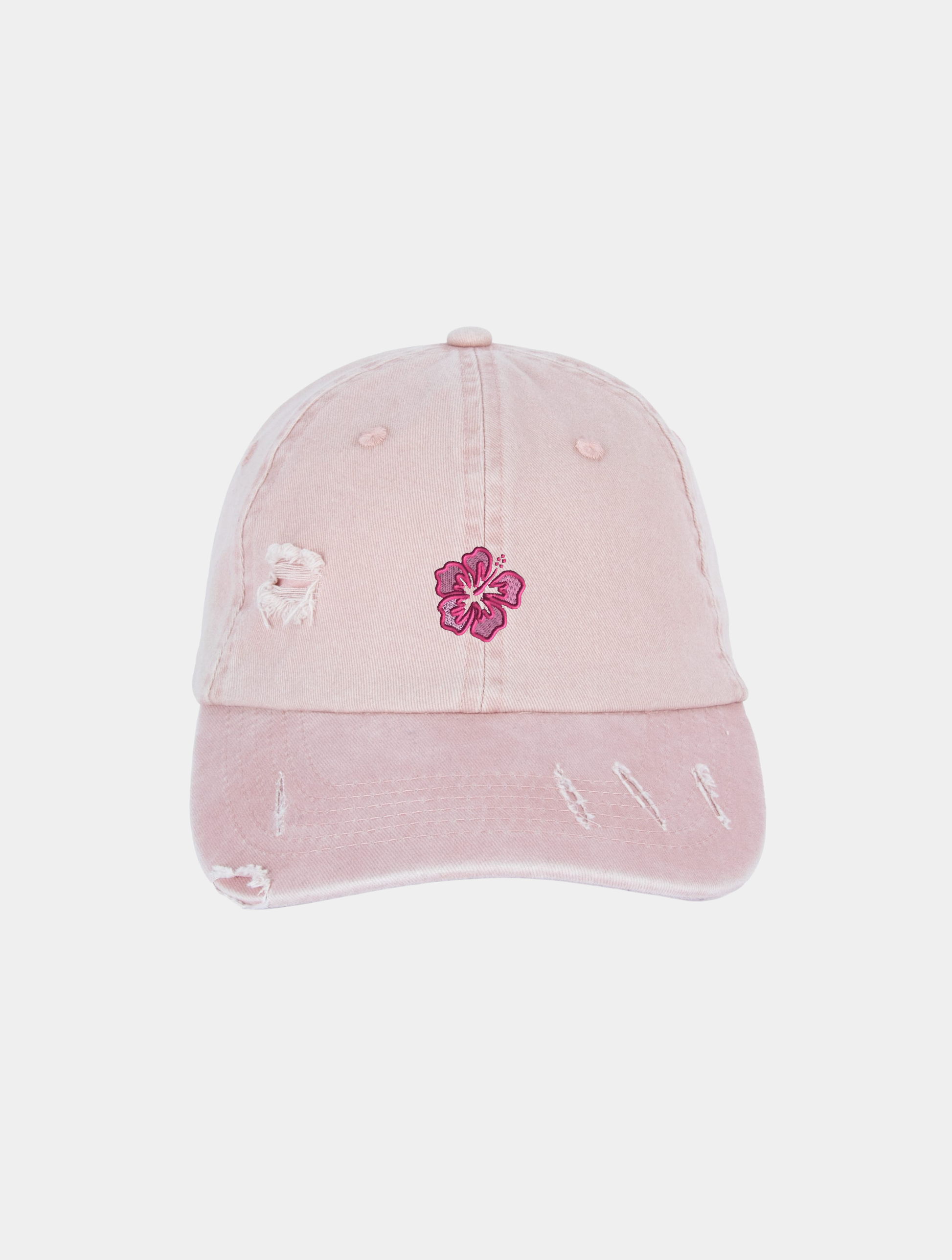 HIBISCUS FLOWER WASHED CAP