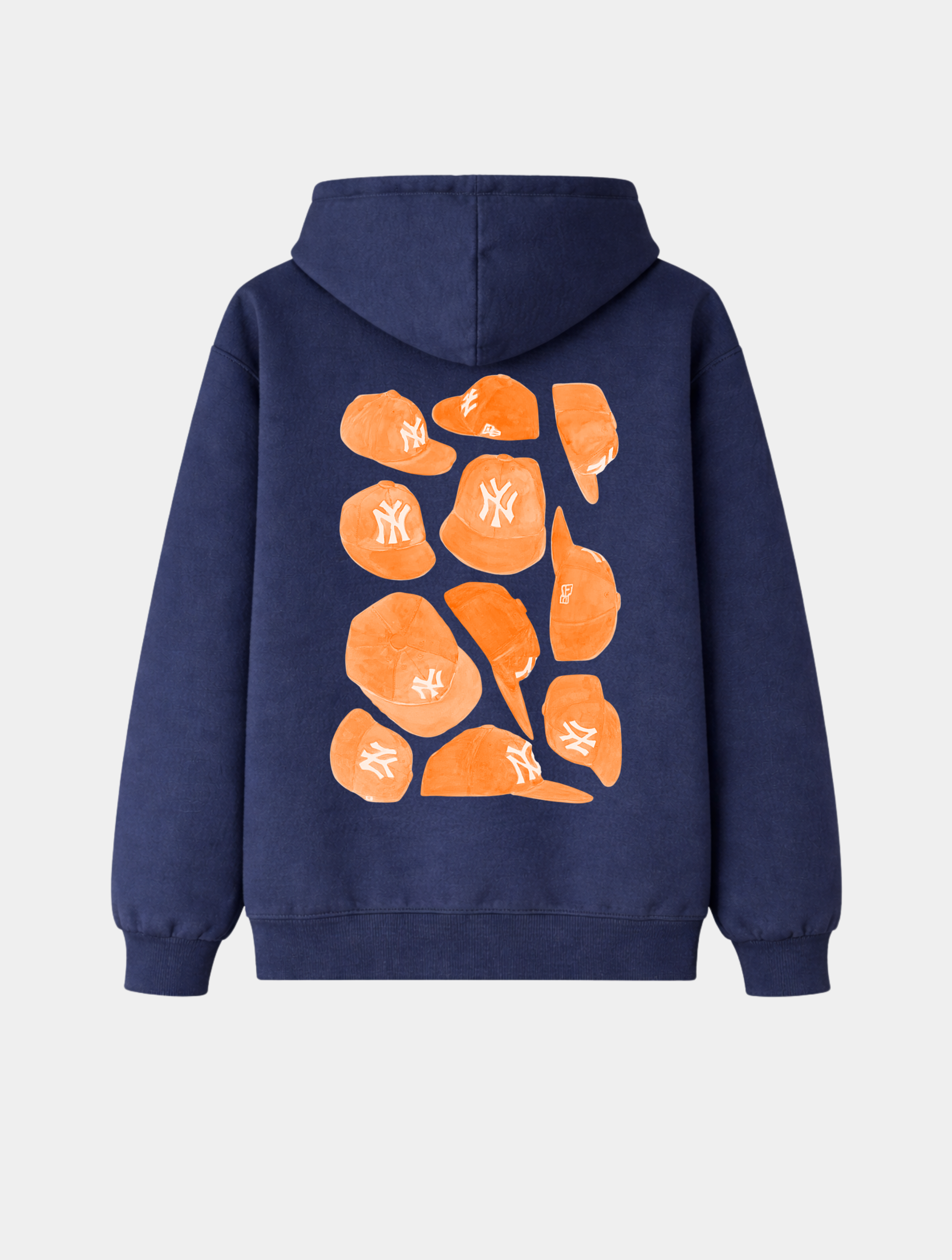 NY GIRL ORANGE HOODIE