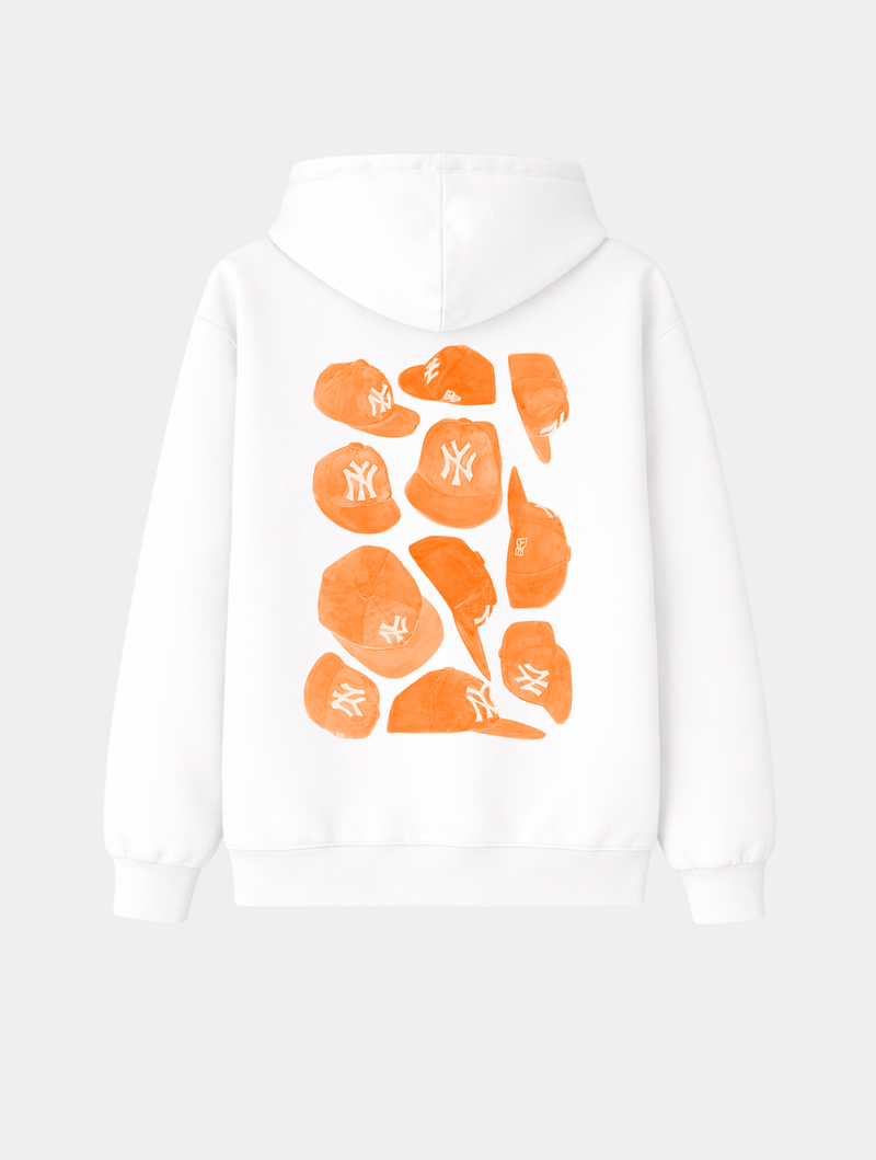NY GIRL ORANGE HOODIE