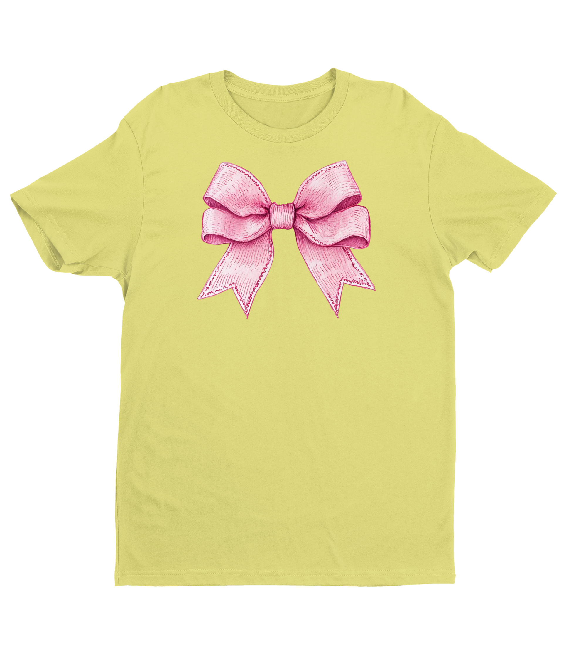PINK BOW GIRLIE SHIRT