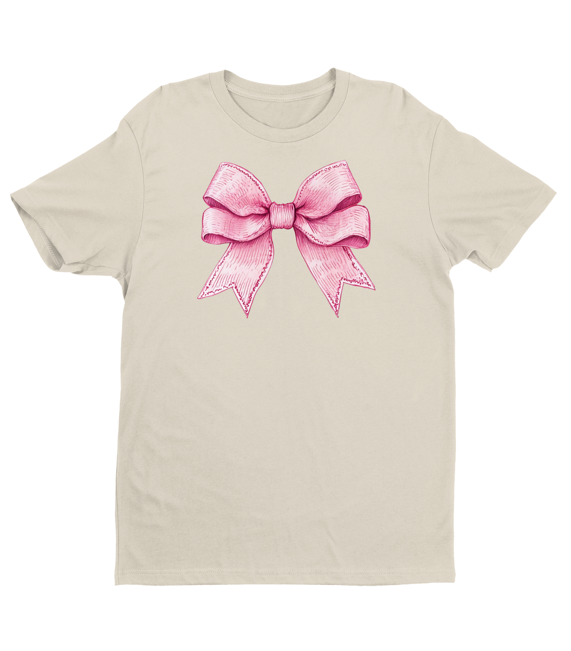 PINK BOW GIRLIE SHIRT