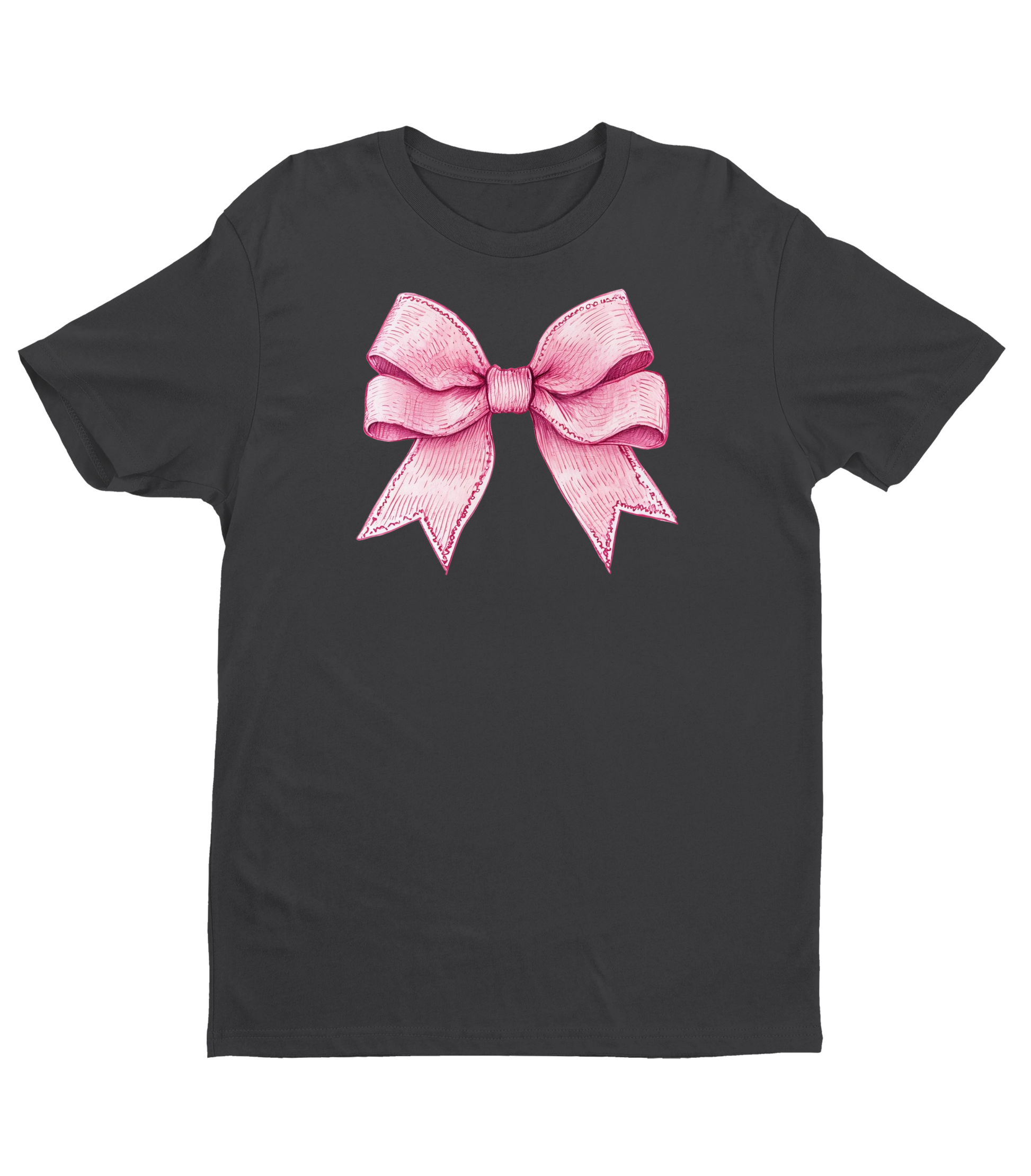 PINK BOW GIRLIE SHIRT