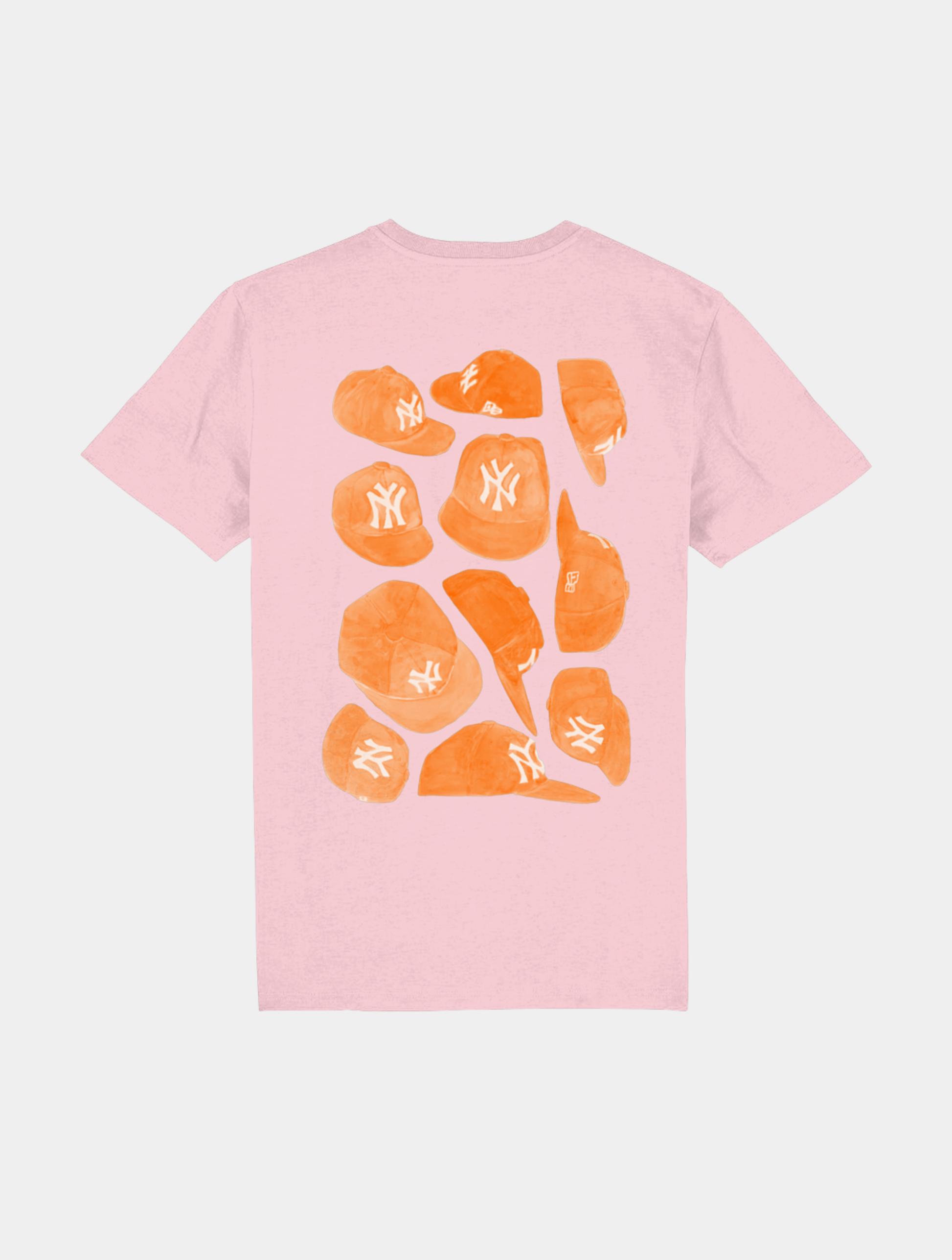 NY GIRL ORANGE TEE