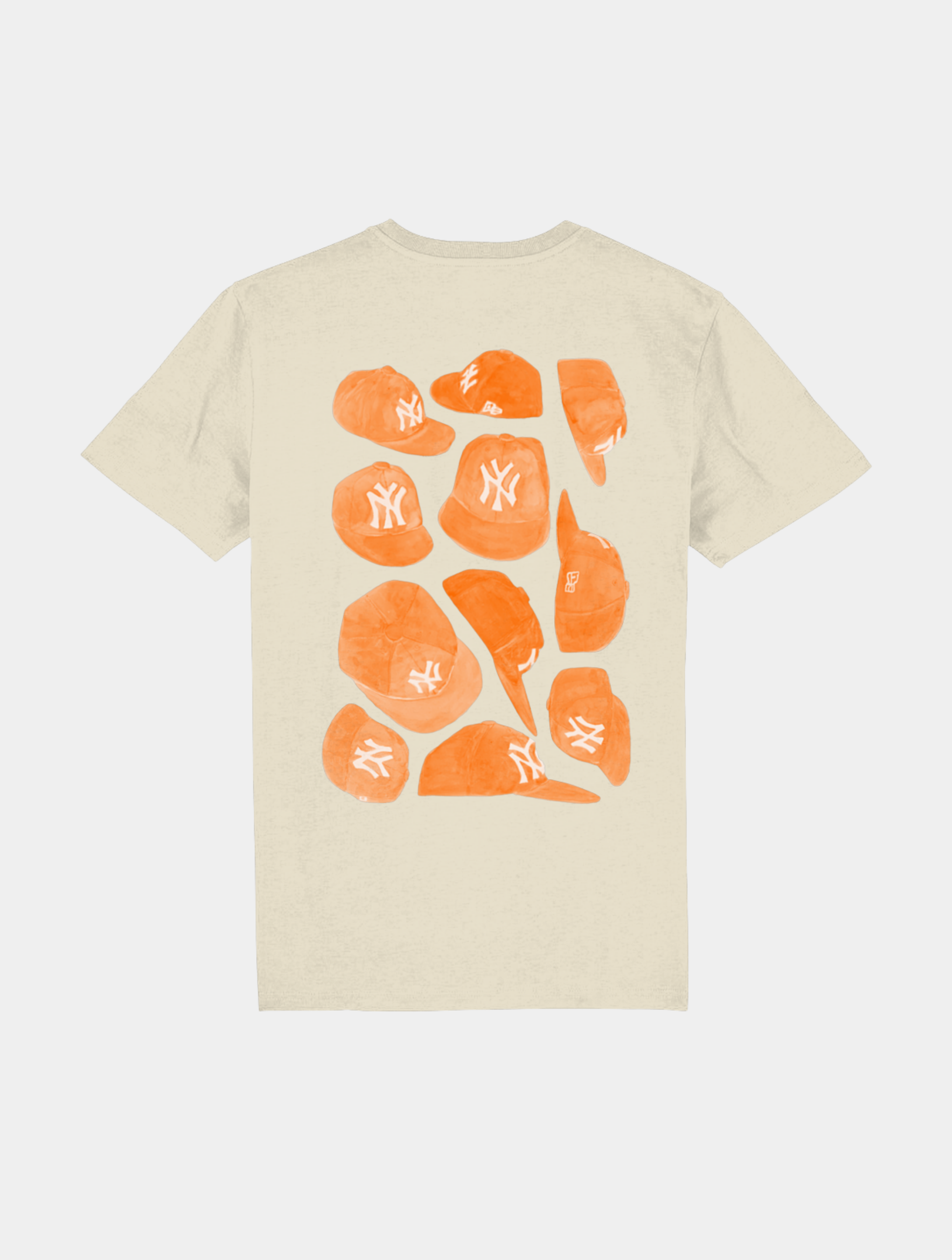 NY GIRL ORANGE TEE