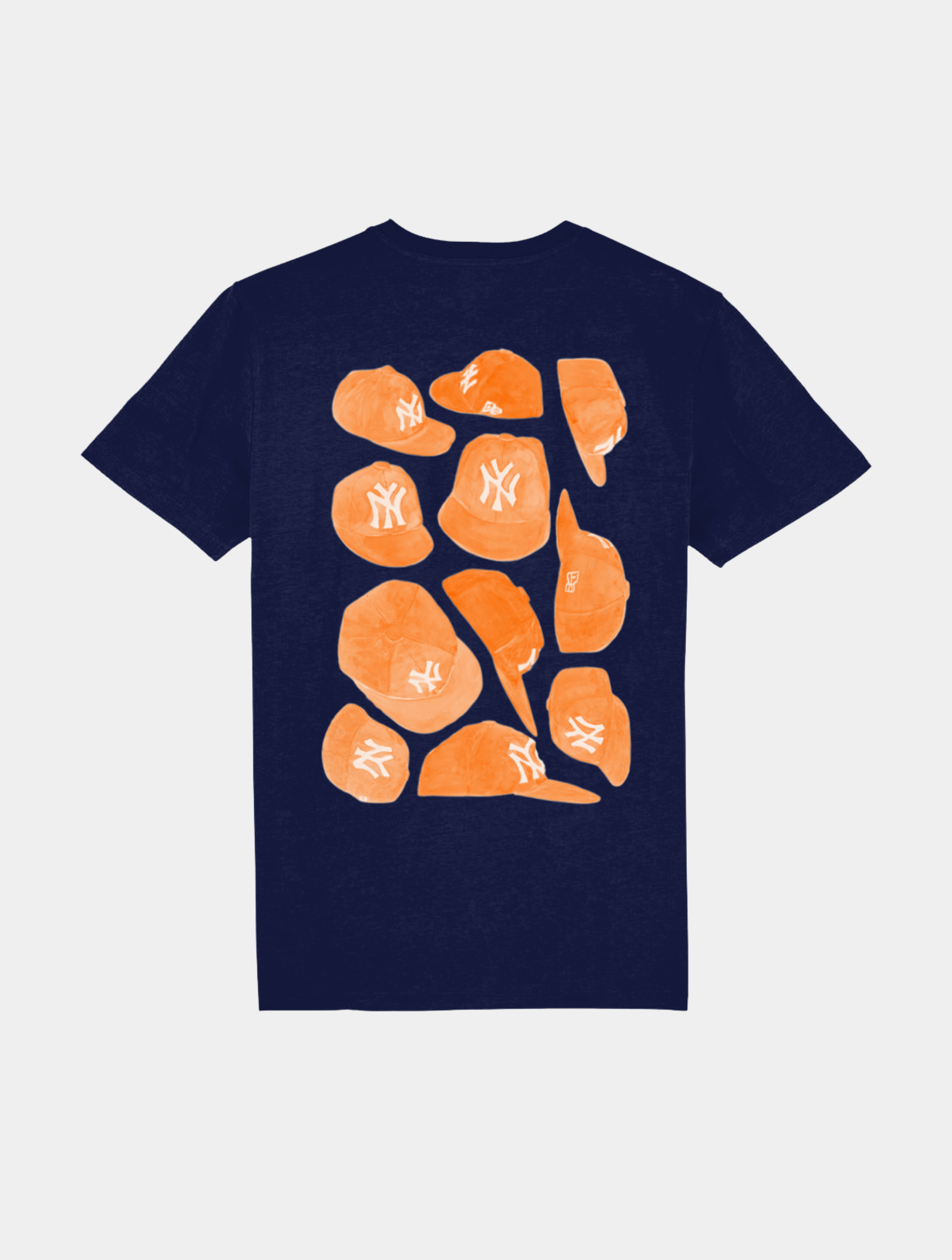 NY GIRL ORANGE TEE