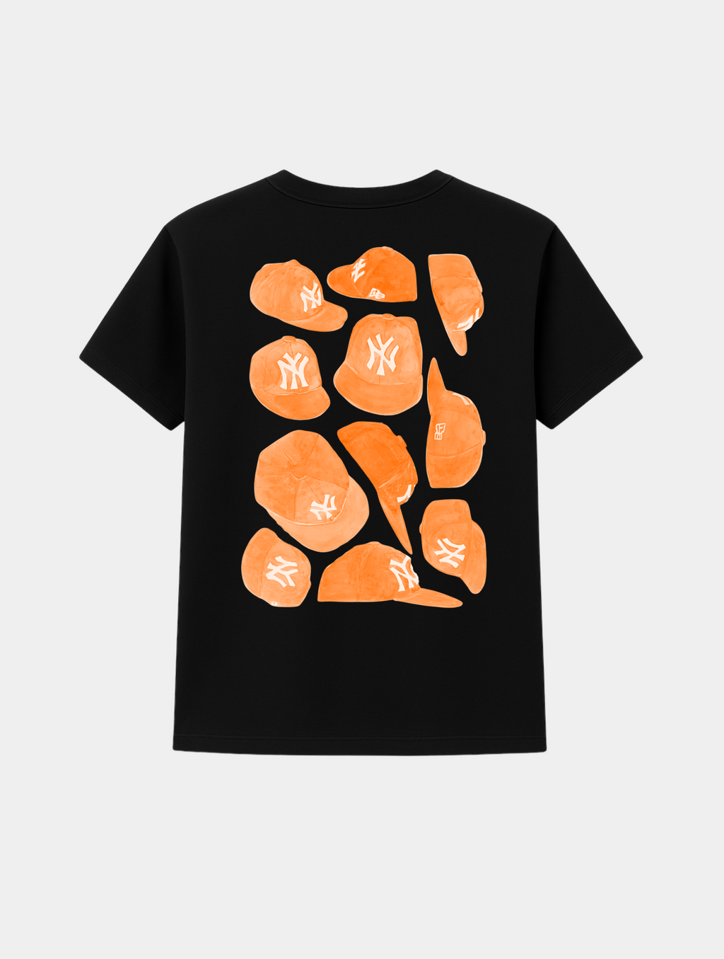 NY GIRL ORANGE TEE