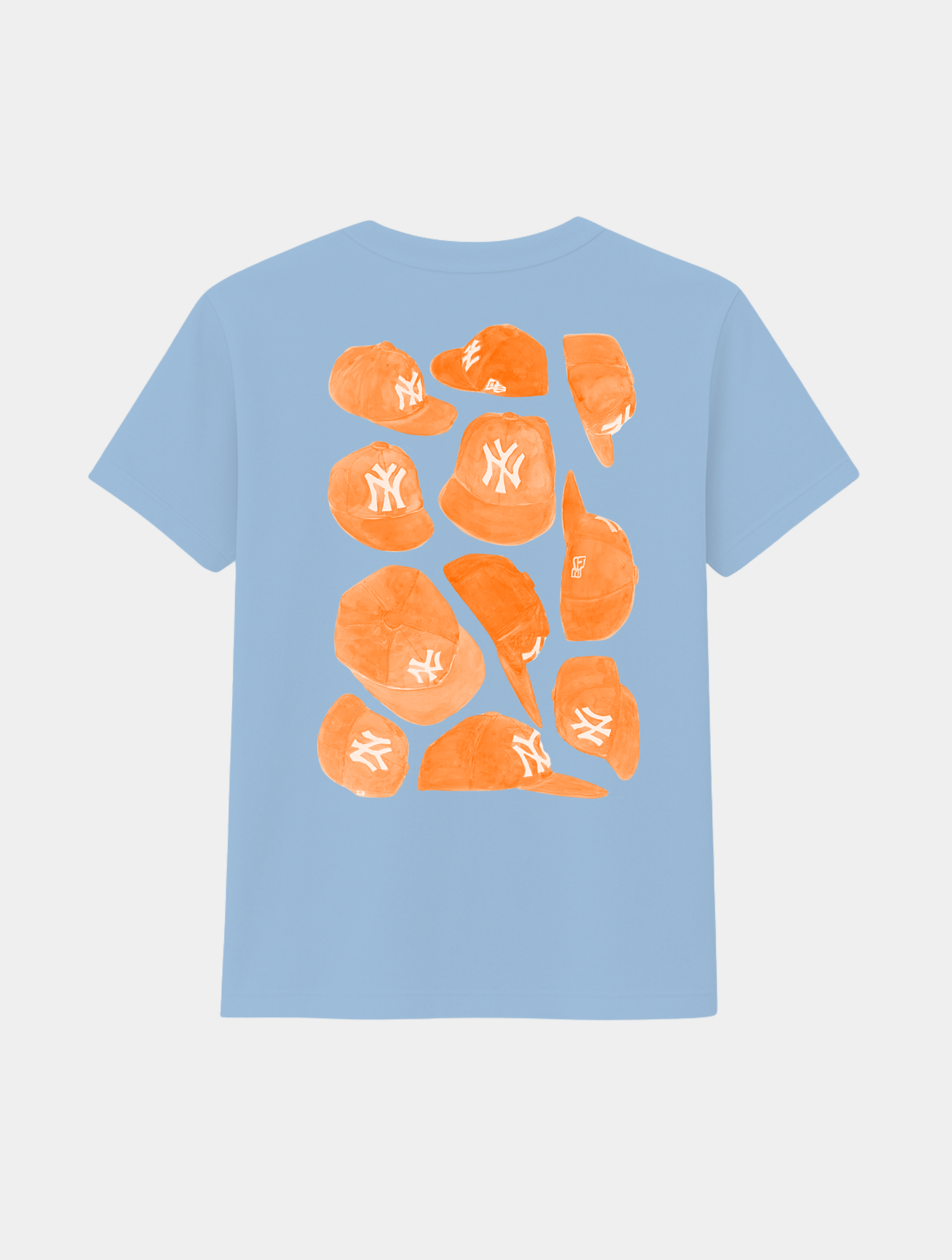 NY GIRL ORANGE TEE