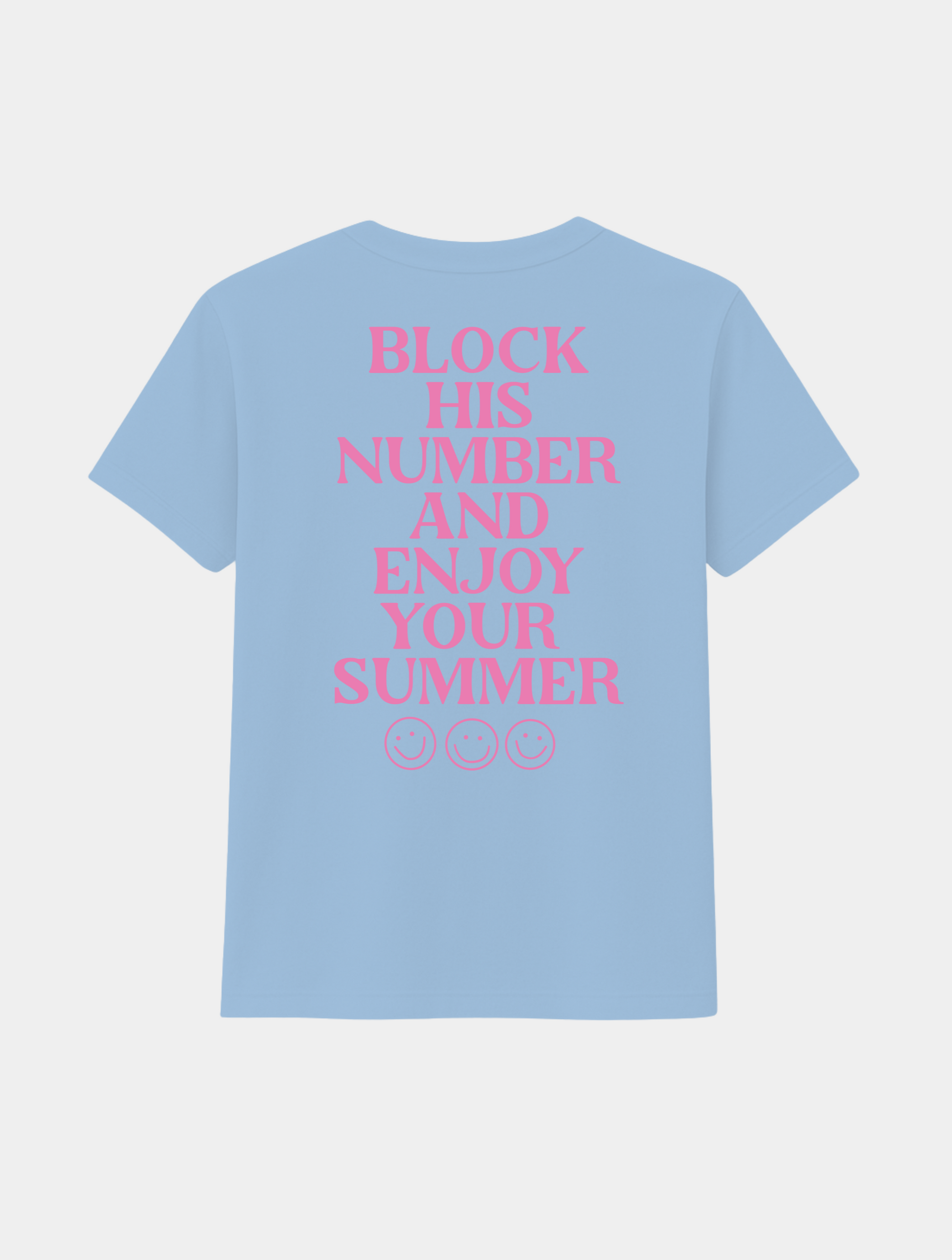 BLOCK HIS NUMBER TEE