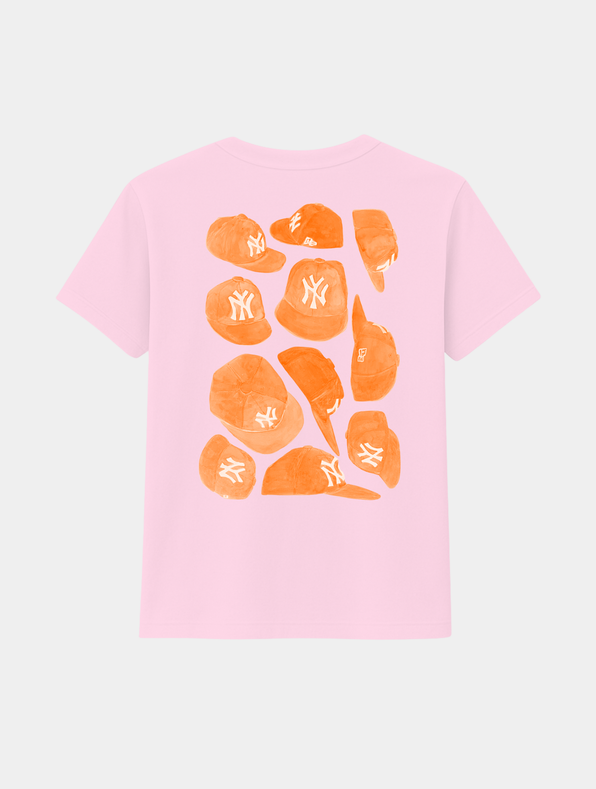 NY GIRL ORANGE TEE