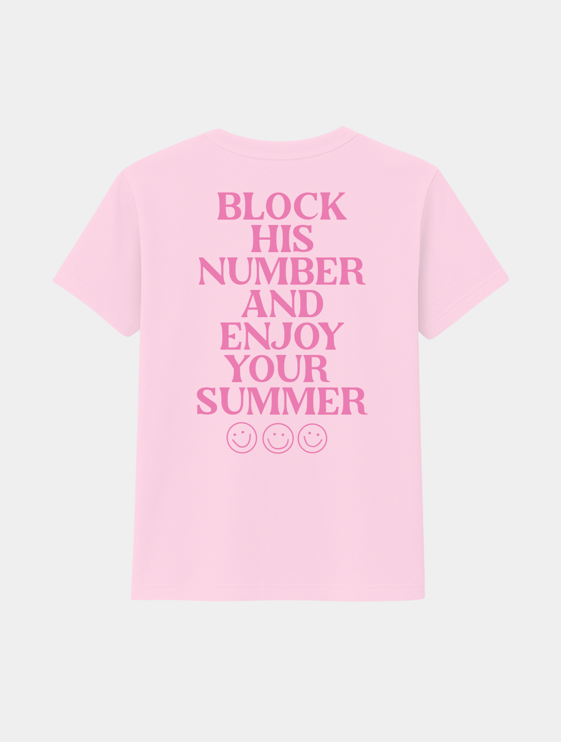 BLOCK HIS NUMBER TEE