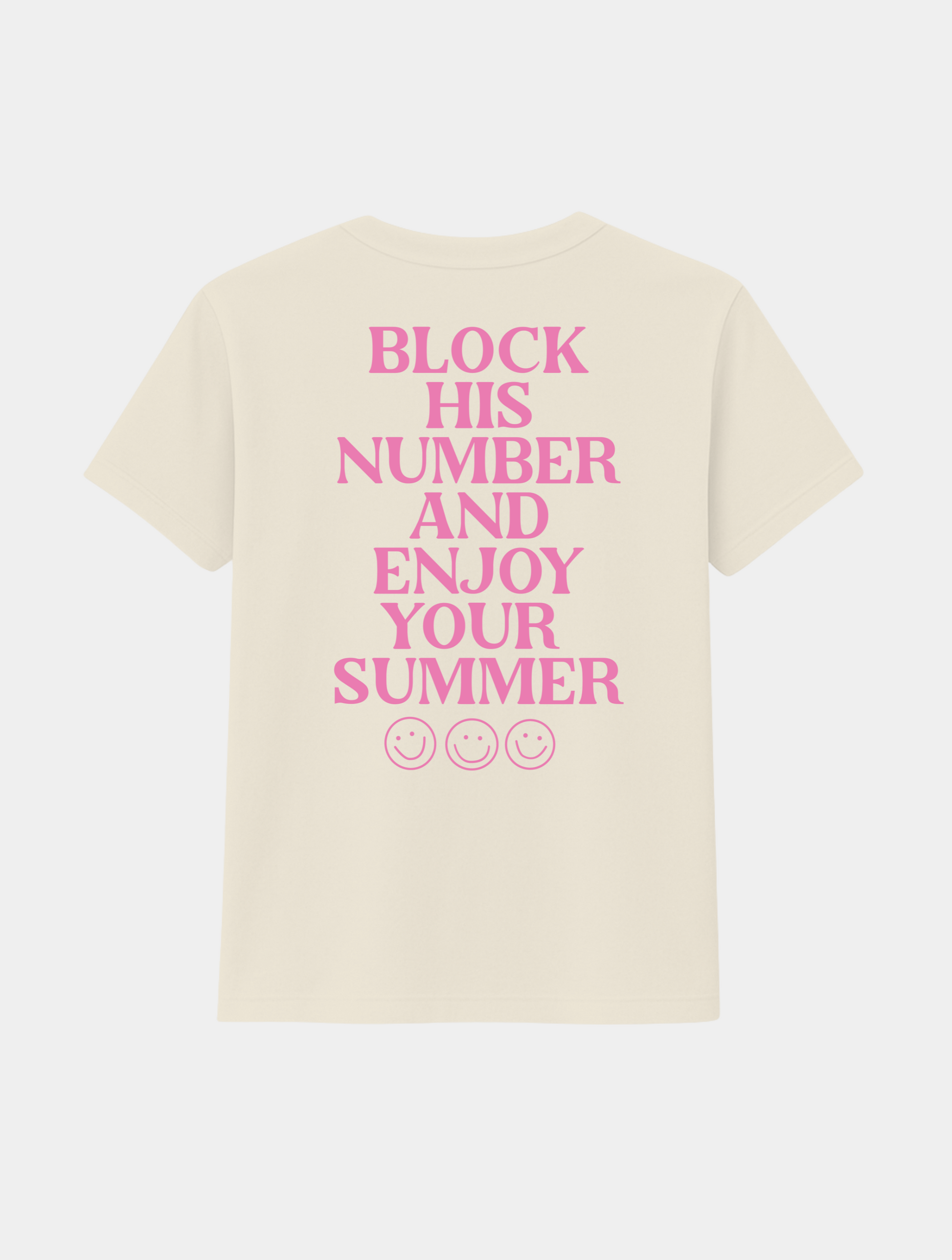 BLOCK HIS NUMBER TEE