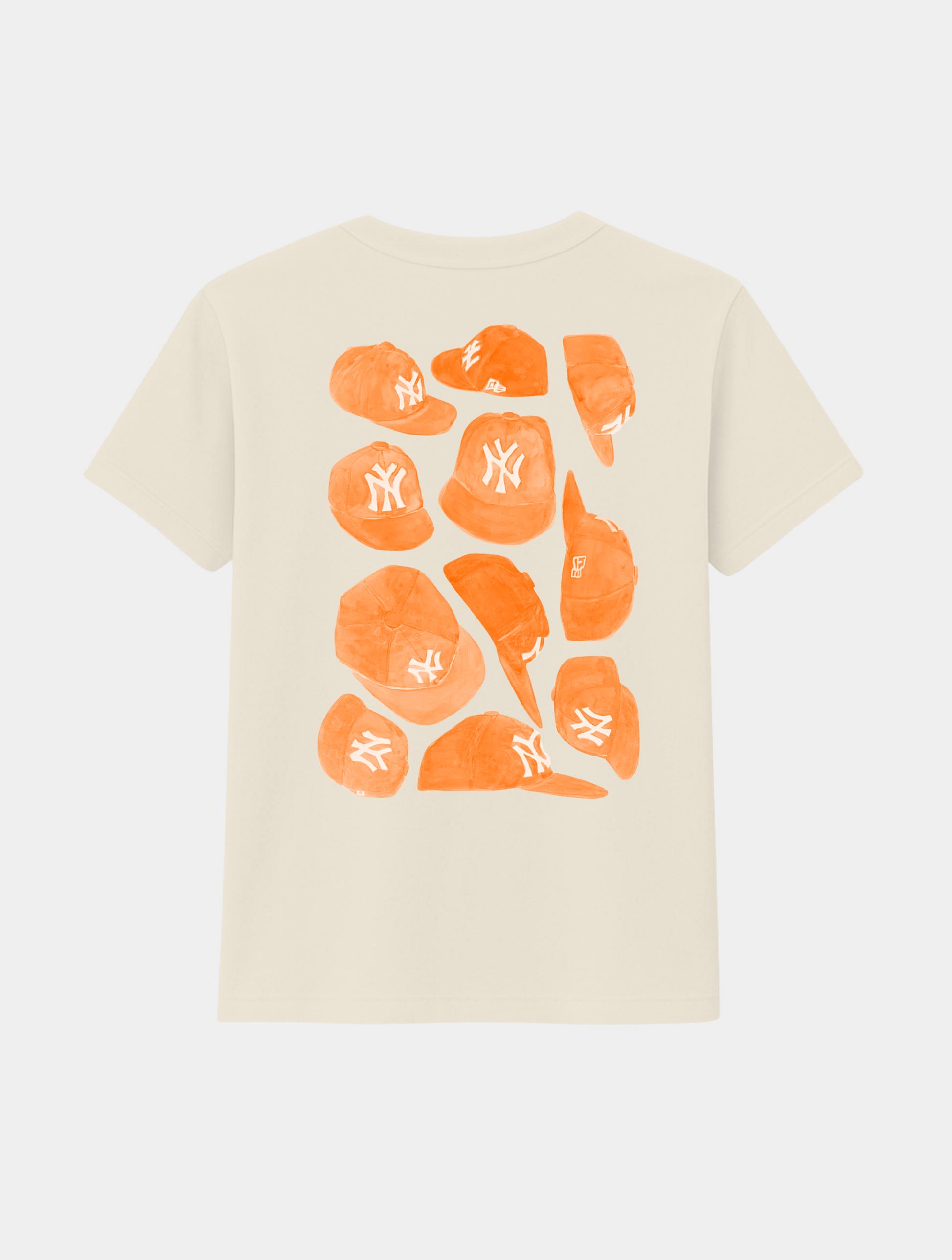 NY GIRL ORANGE TEE