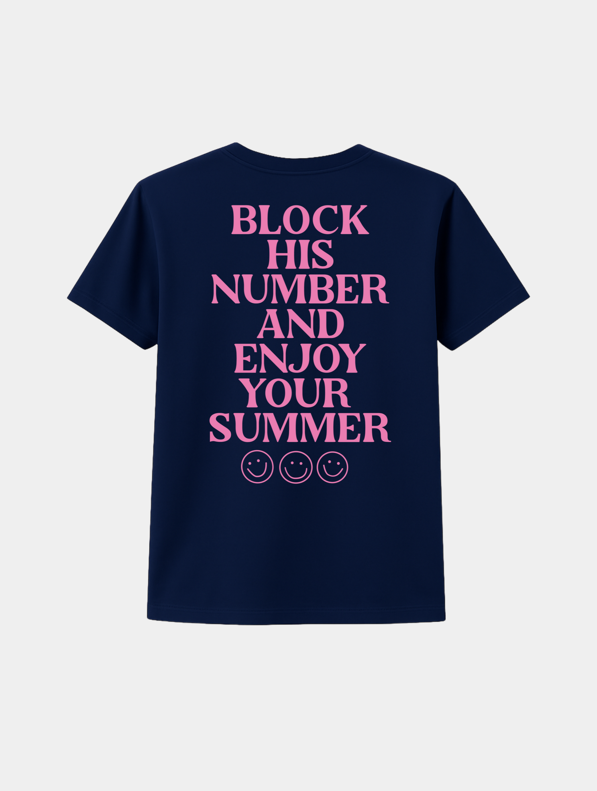 BLOCK HIS NUMBER TEE