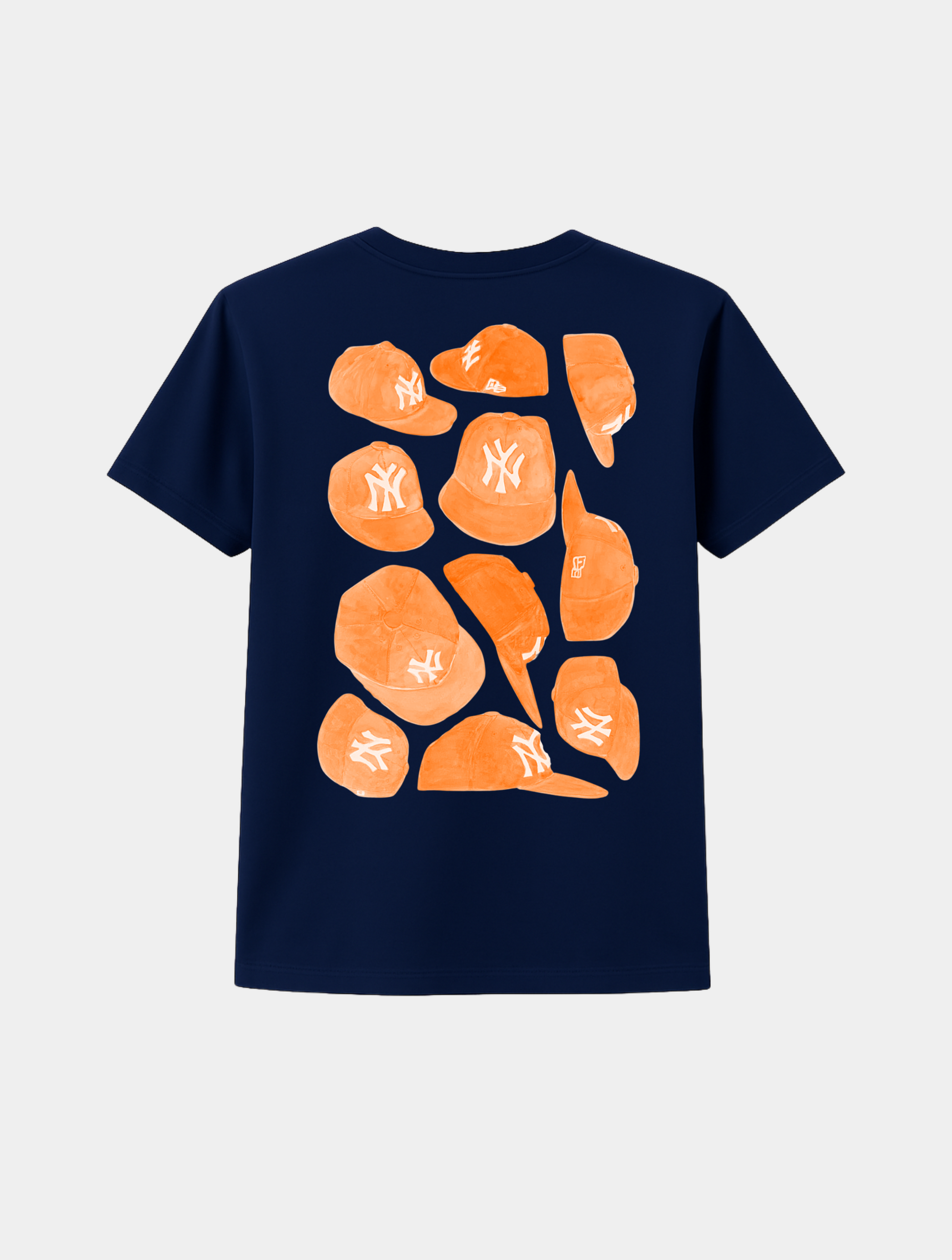 NY GIRL ORANGE TEE