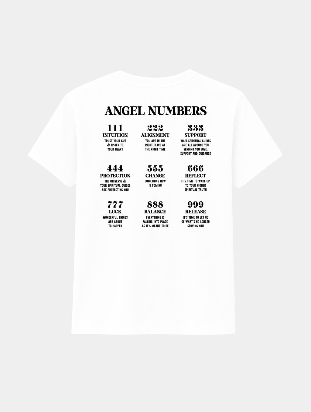 ANGEL NUMBERS TEE
