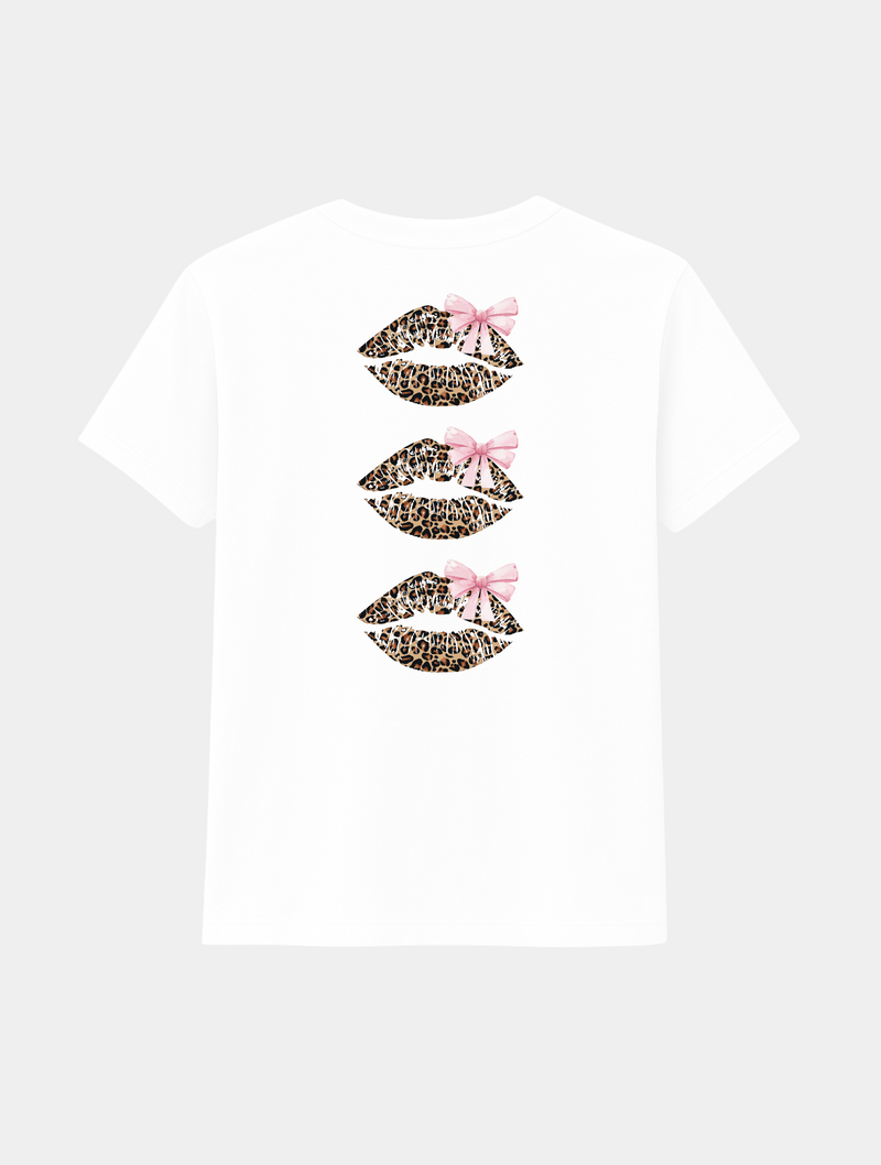 KISSES AND BOWS TEE