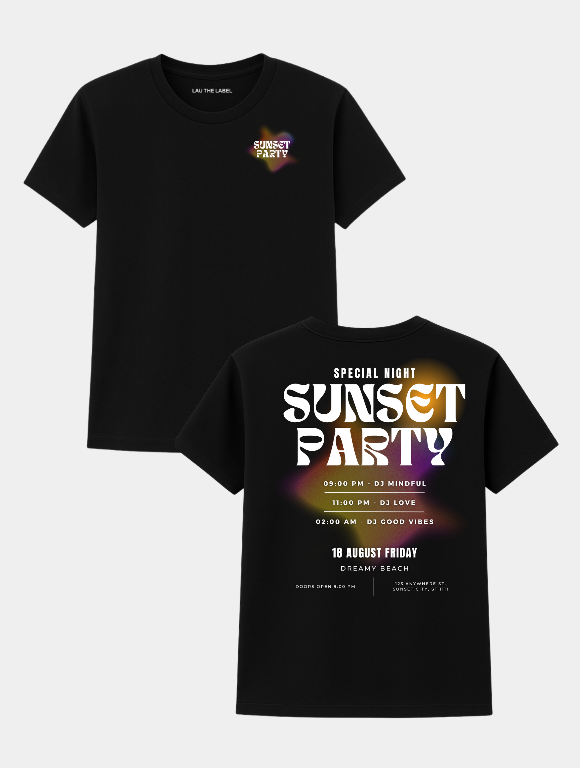 SUNSET PARTY TEE