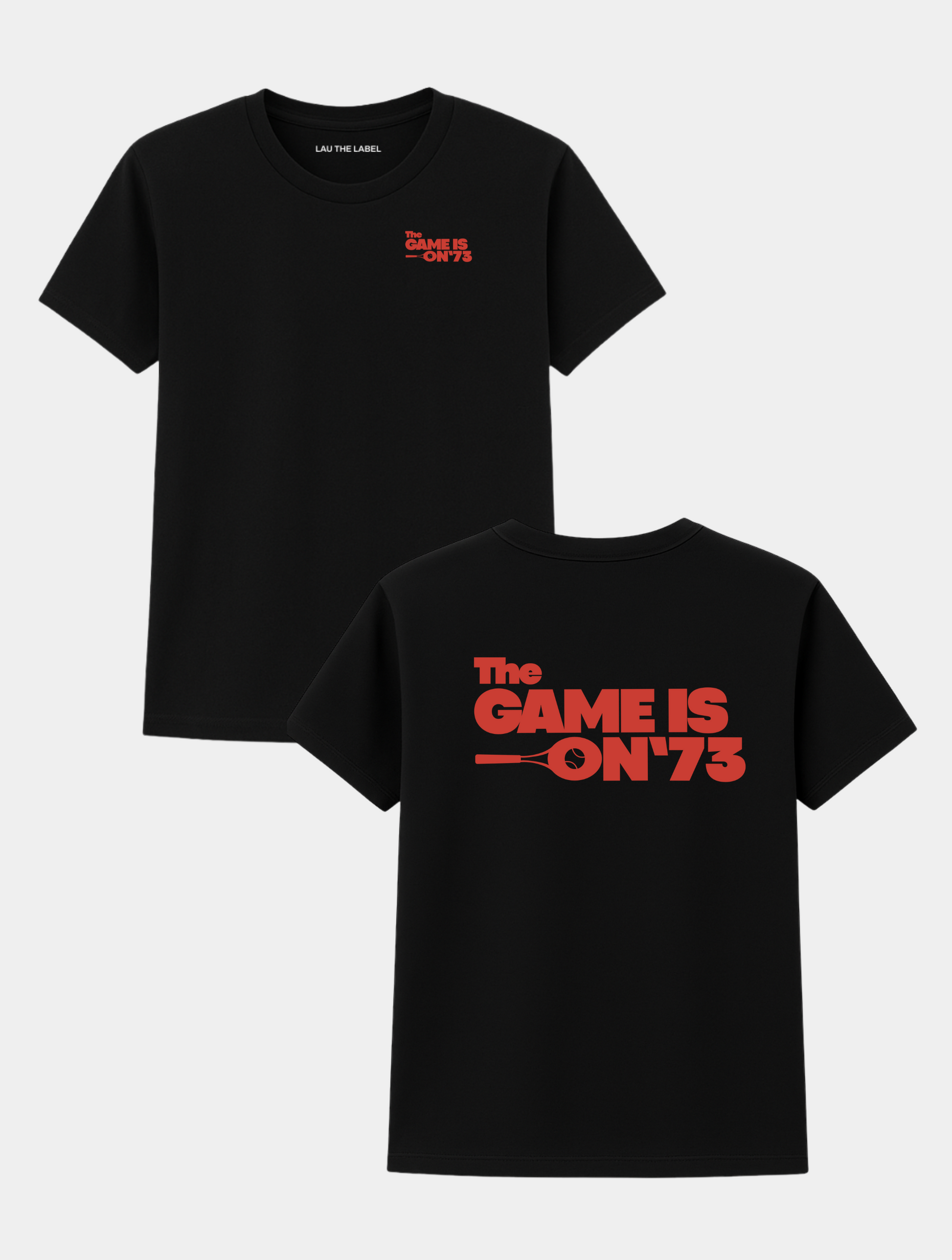 THE GAME IS ON TEE