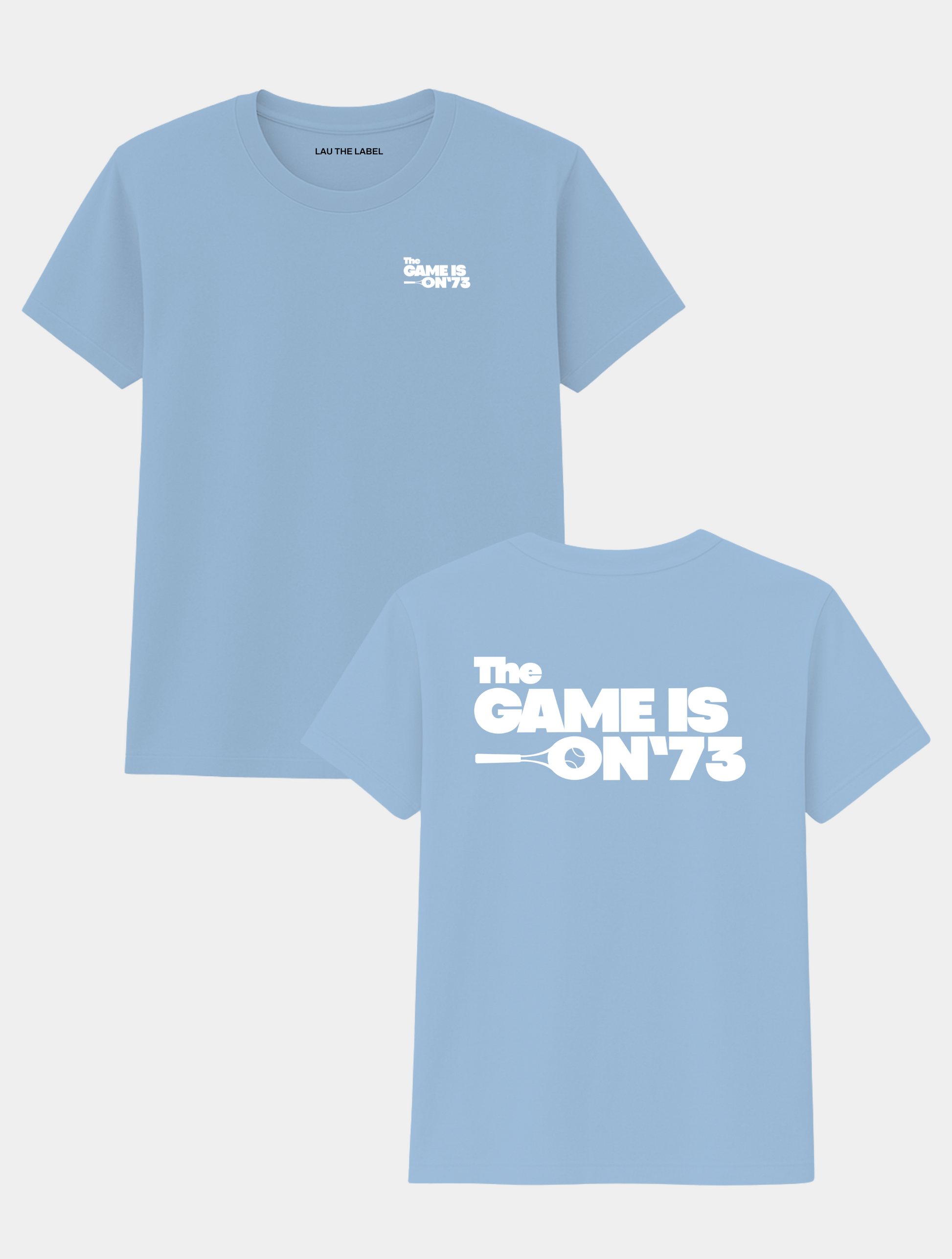 THE GAME IS ON TEE