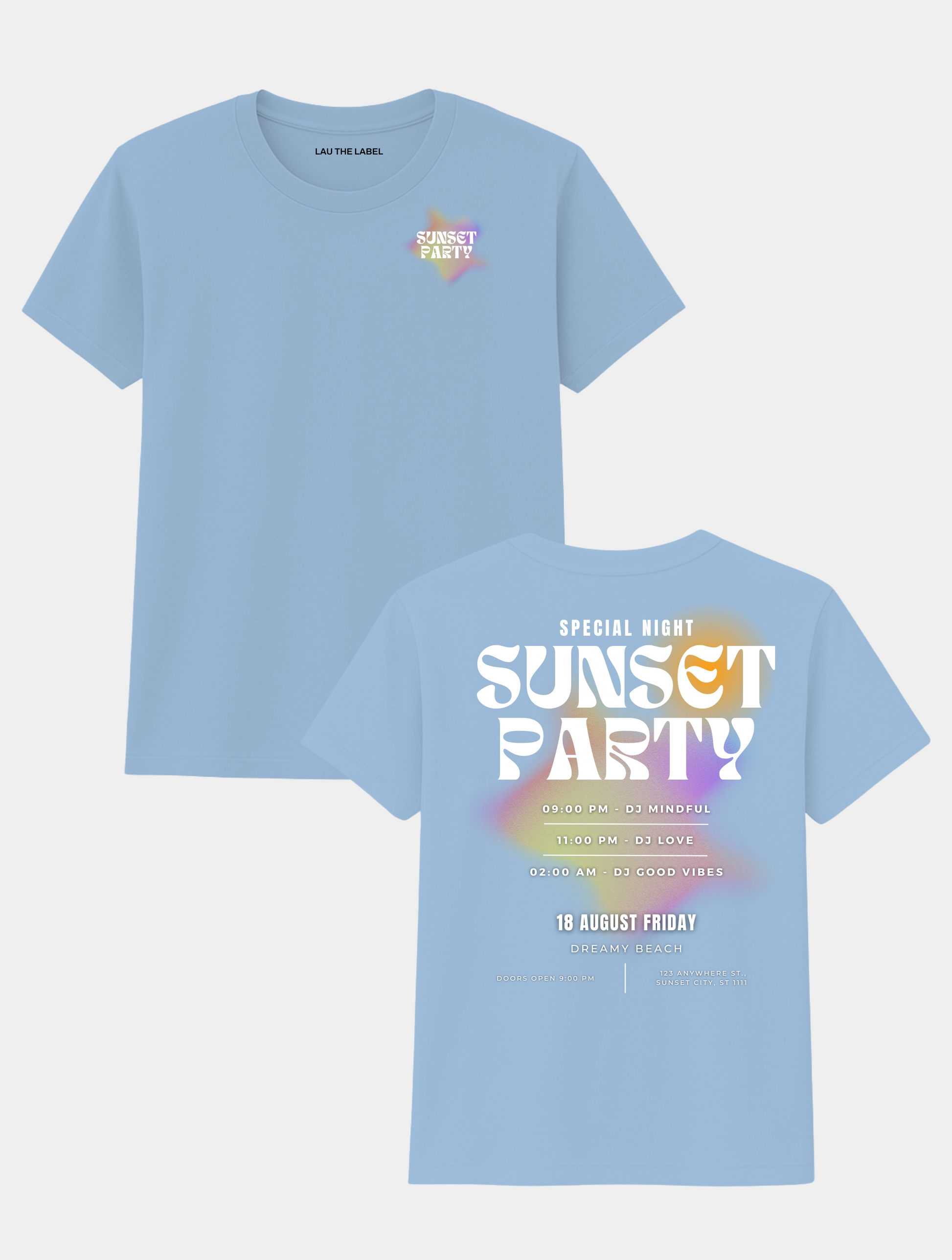 SUNSET PARTY TEE