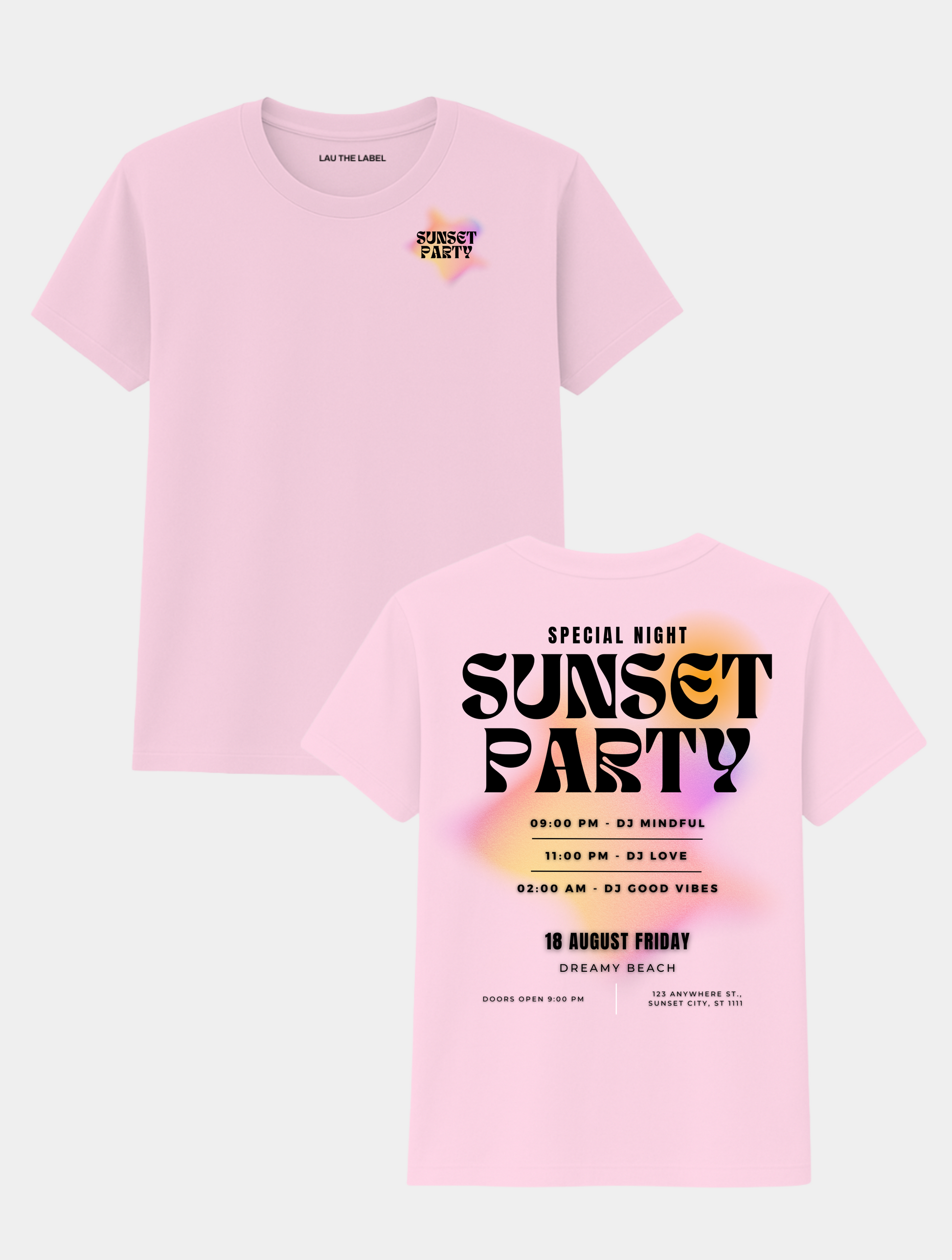SUNSET PARTY TEE