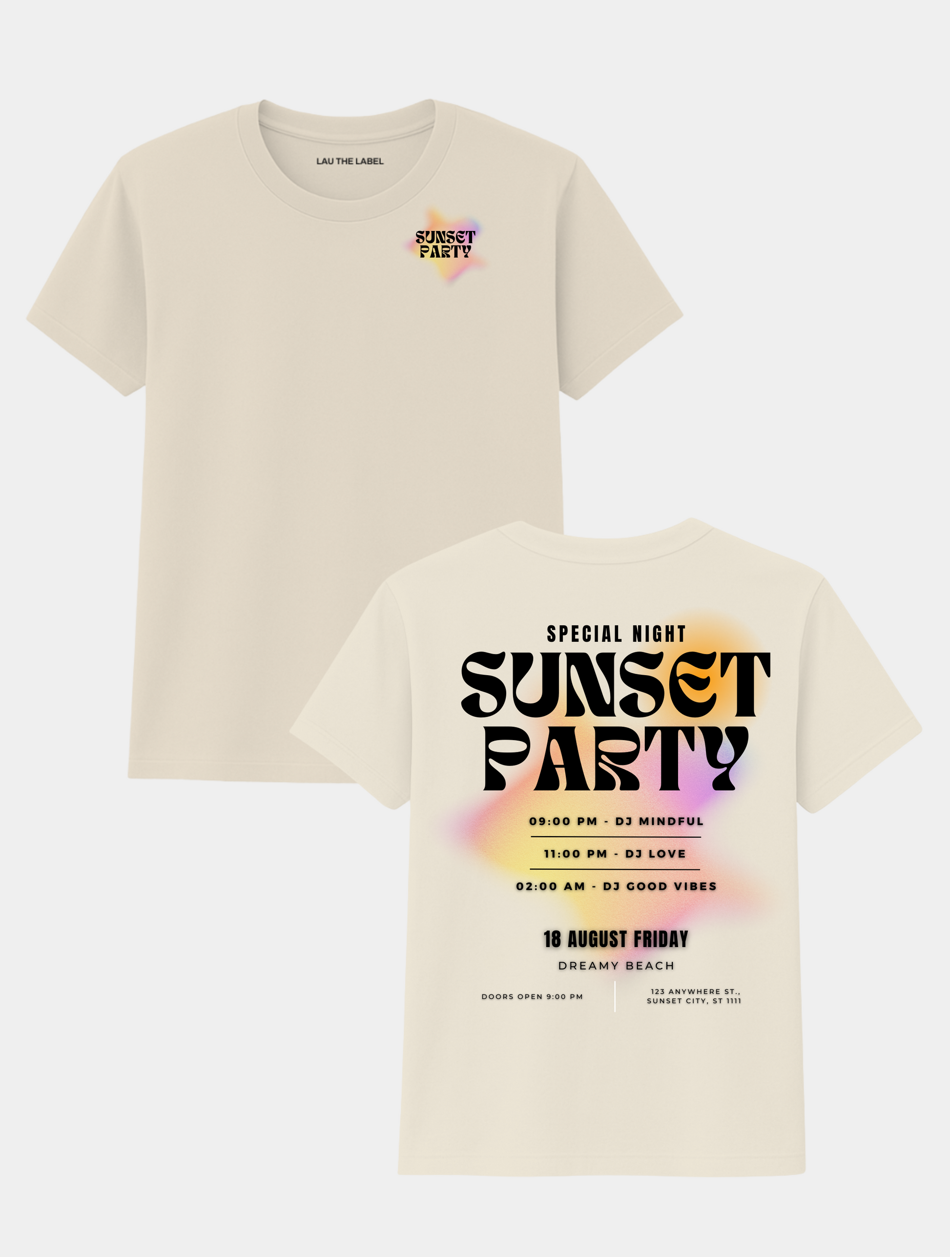 SUNSET PARTY TEE