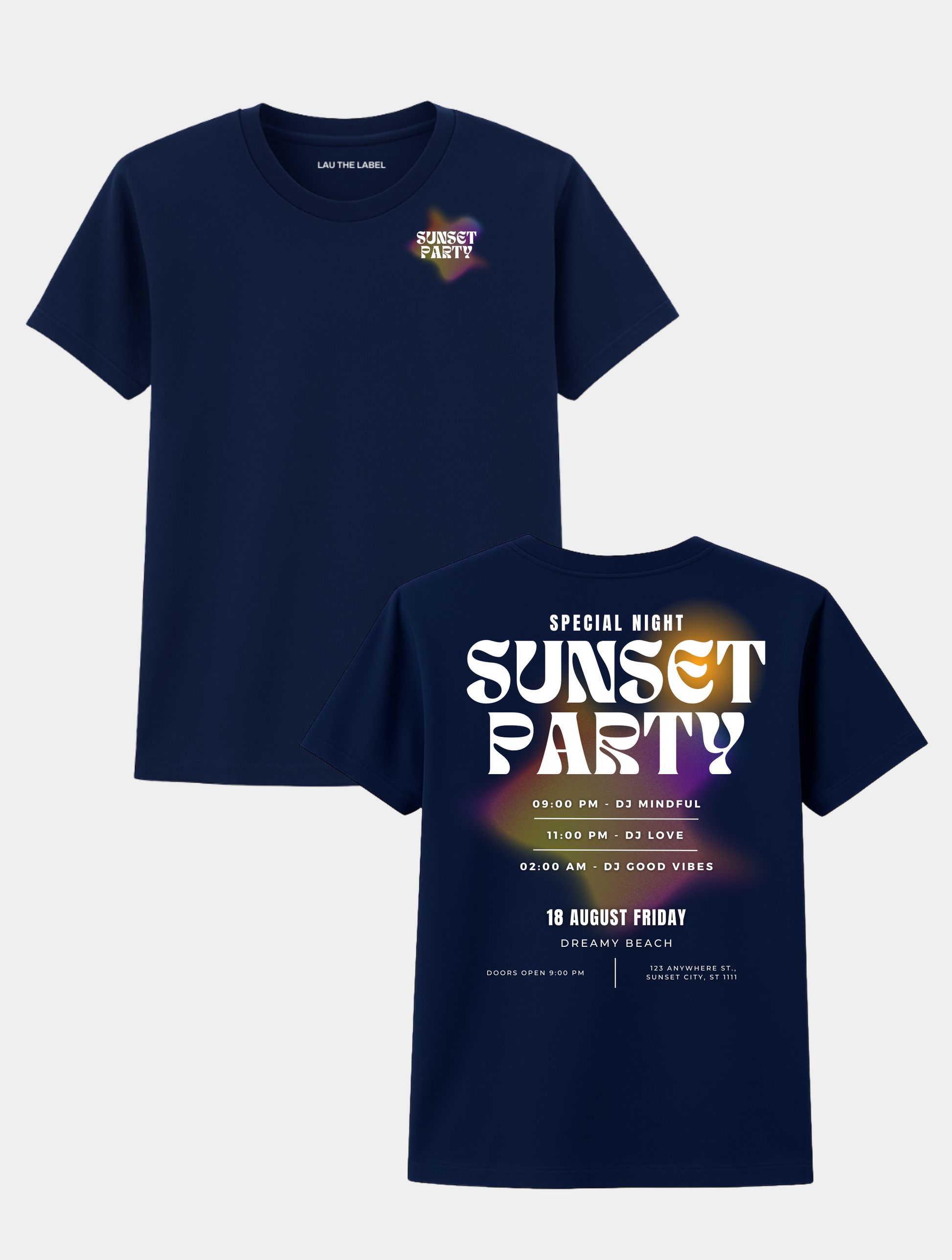 SUNSET PARTY TEE