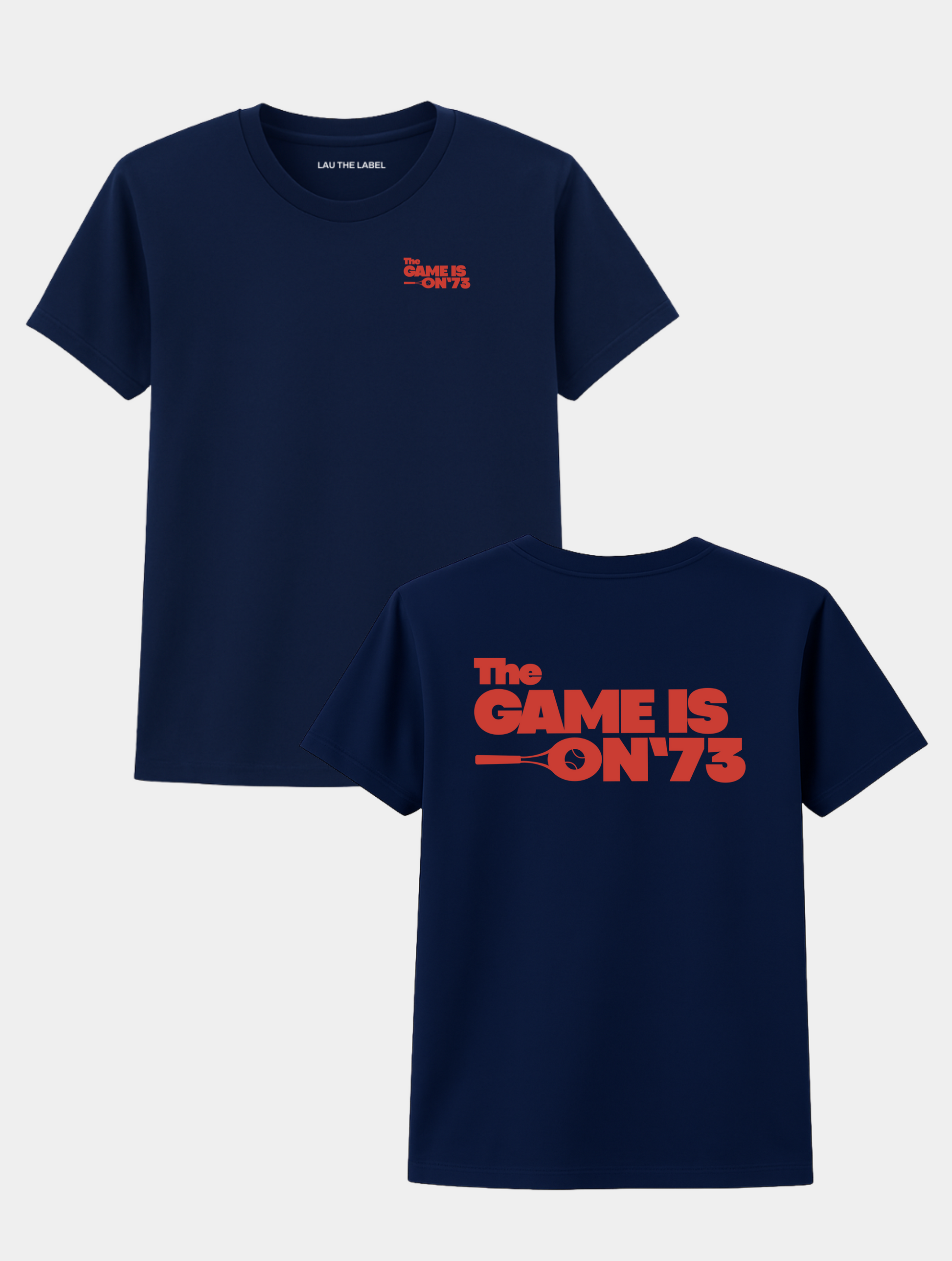 THE GAME IS ON TEE