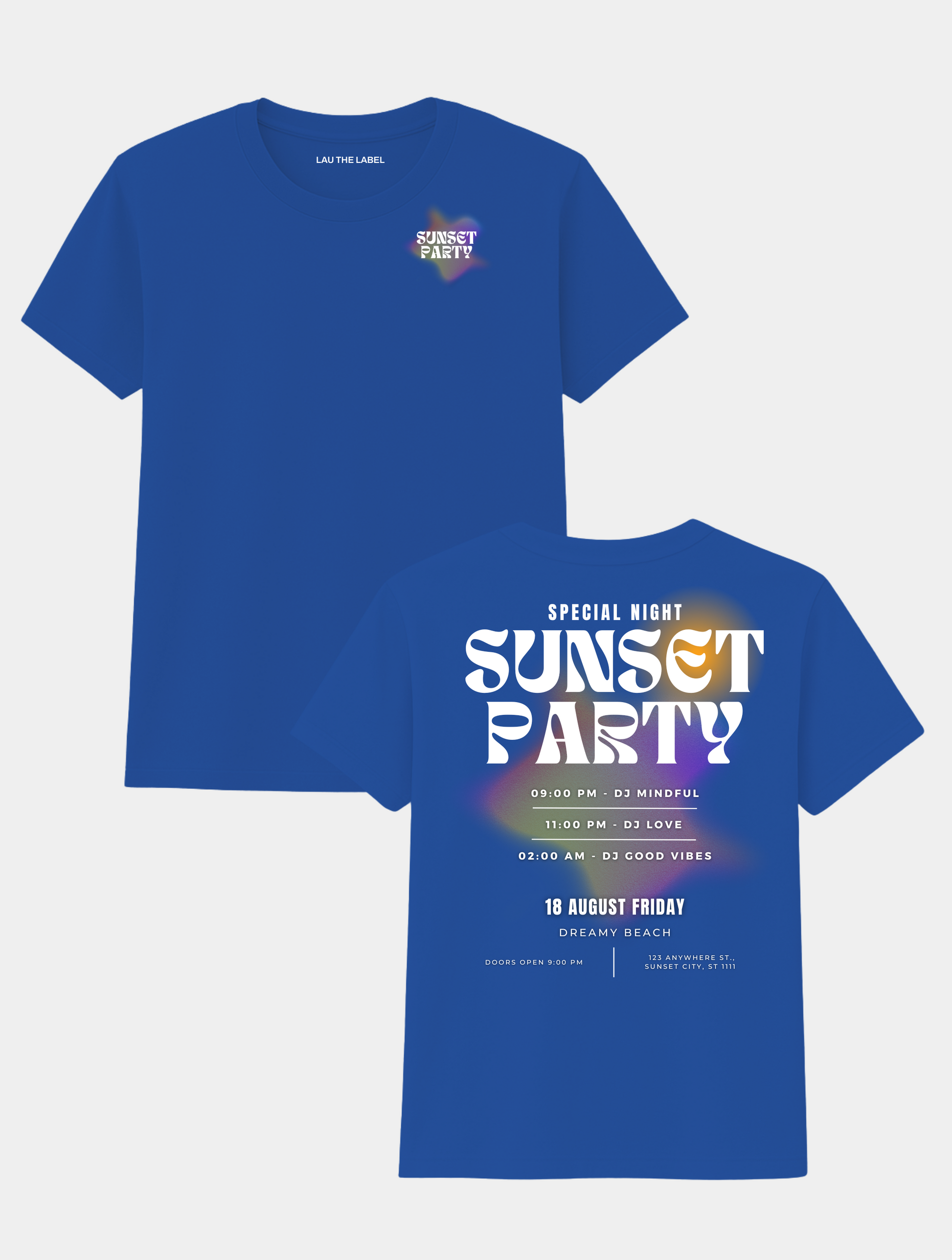 SUNSET PARTY TEE
