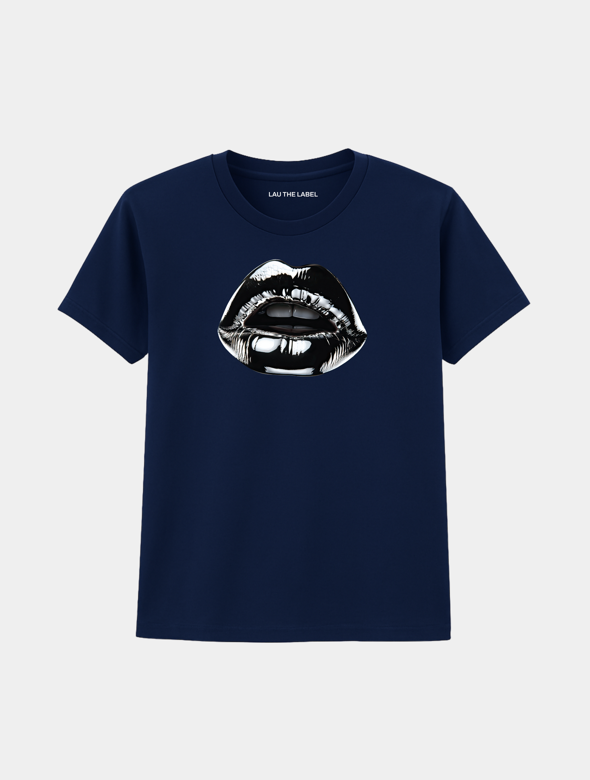 CHROME LIPS TEE