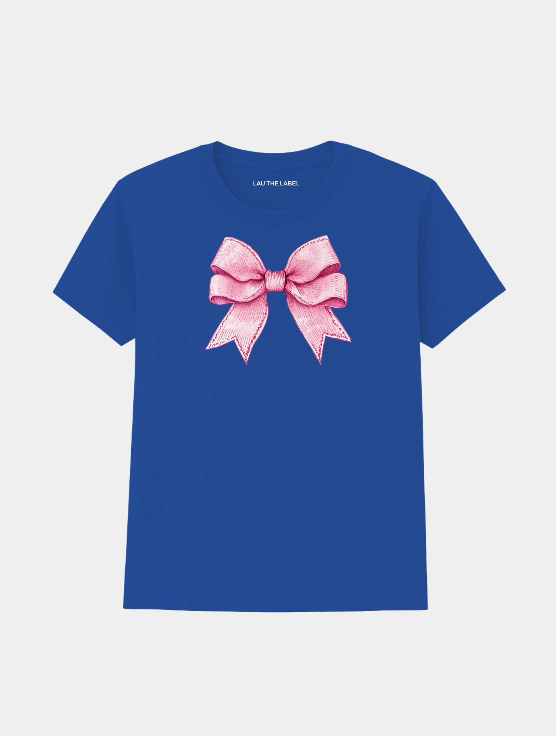 PINK BOW GIRLY TEE