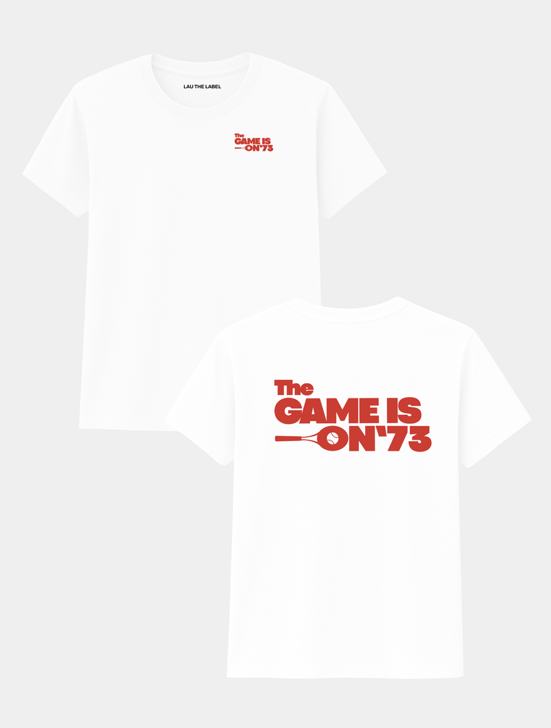 THE GAME IS ON TEE
